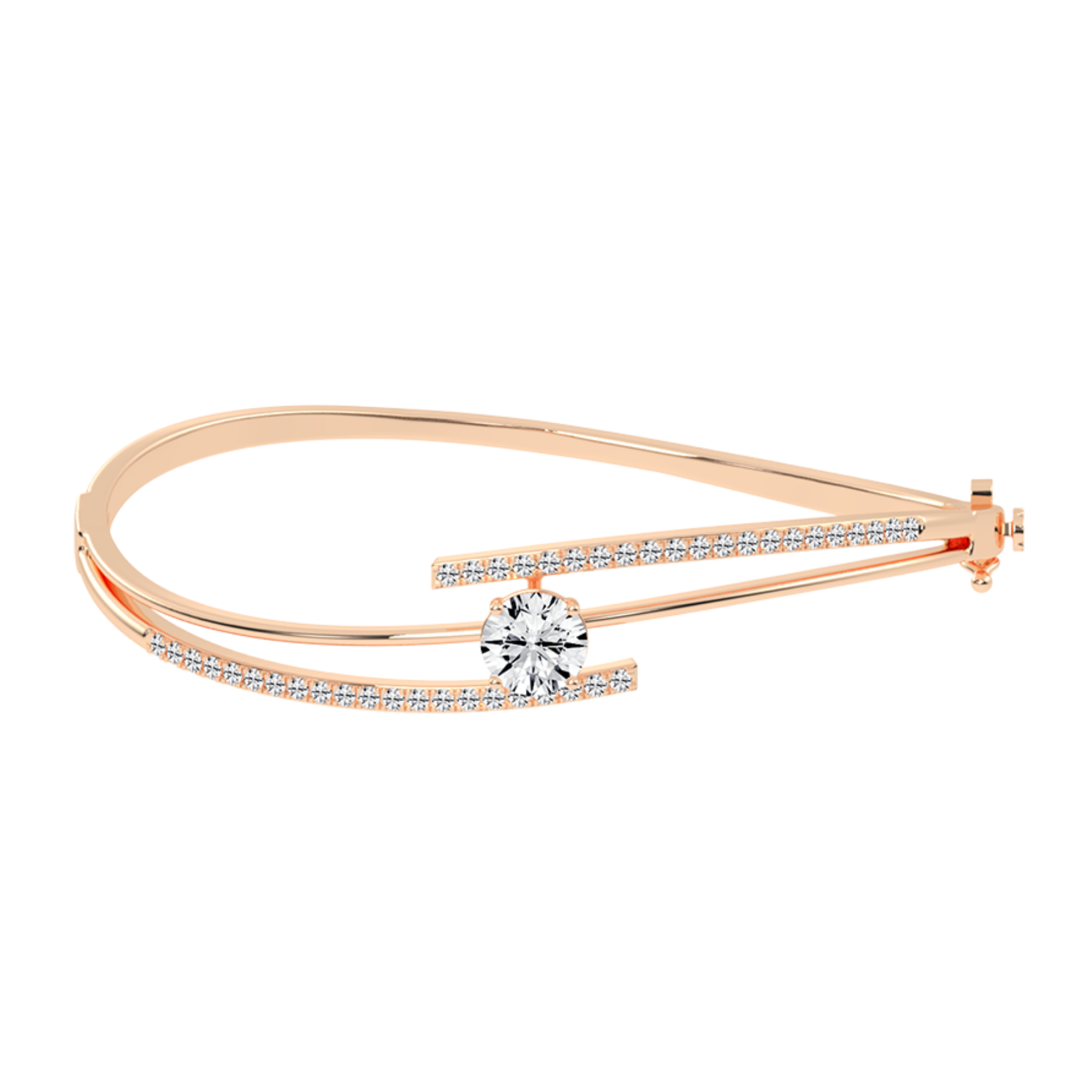 Soho Chic Solitaire Diamond Bracelet