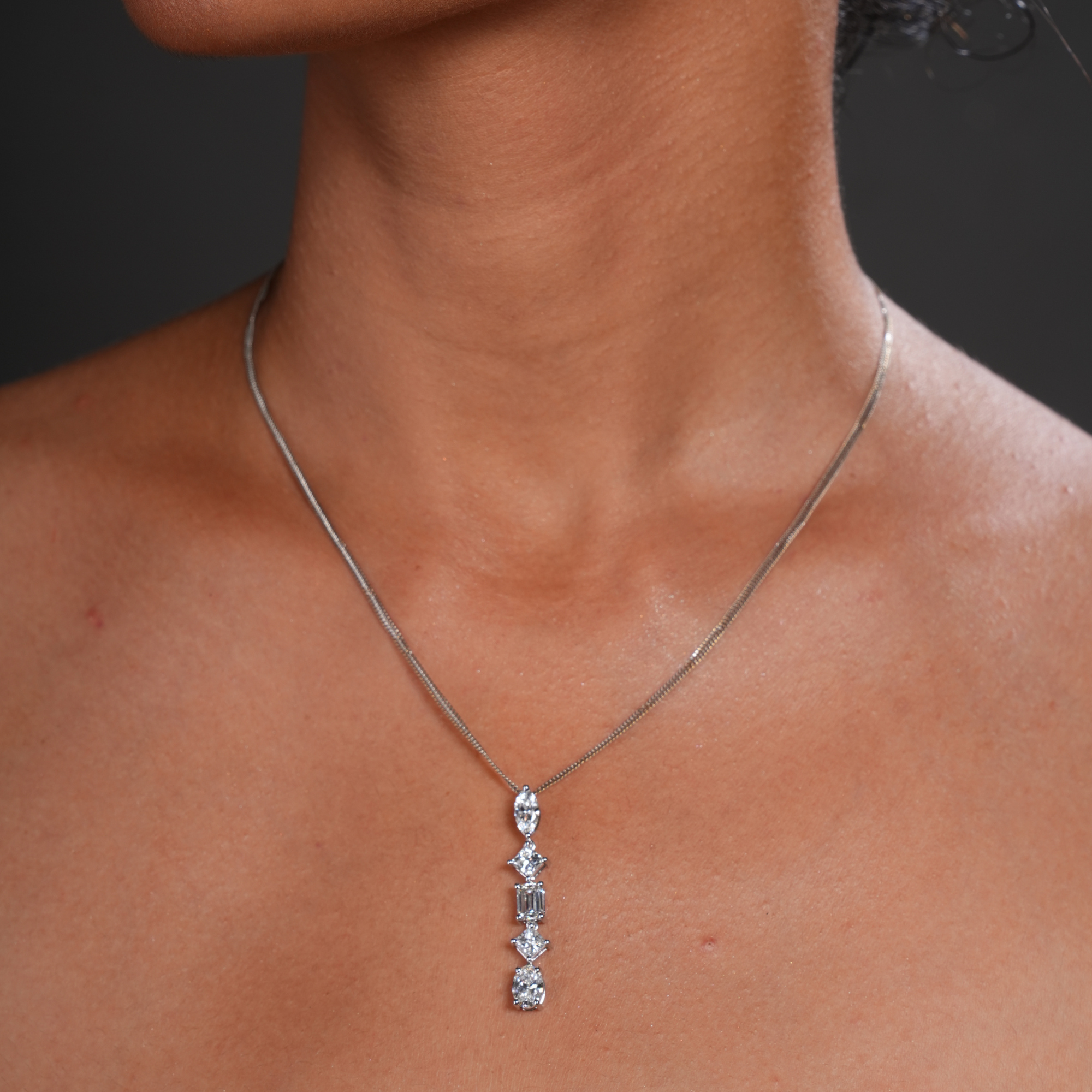 Eclectic Harmony Diamond Pendant