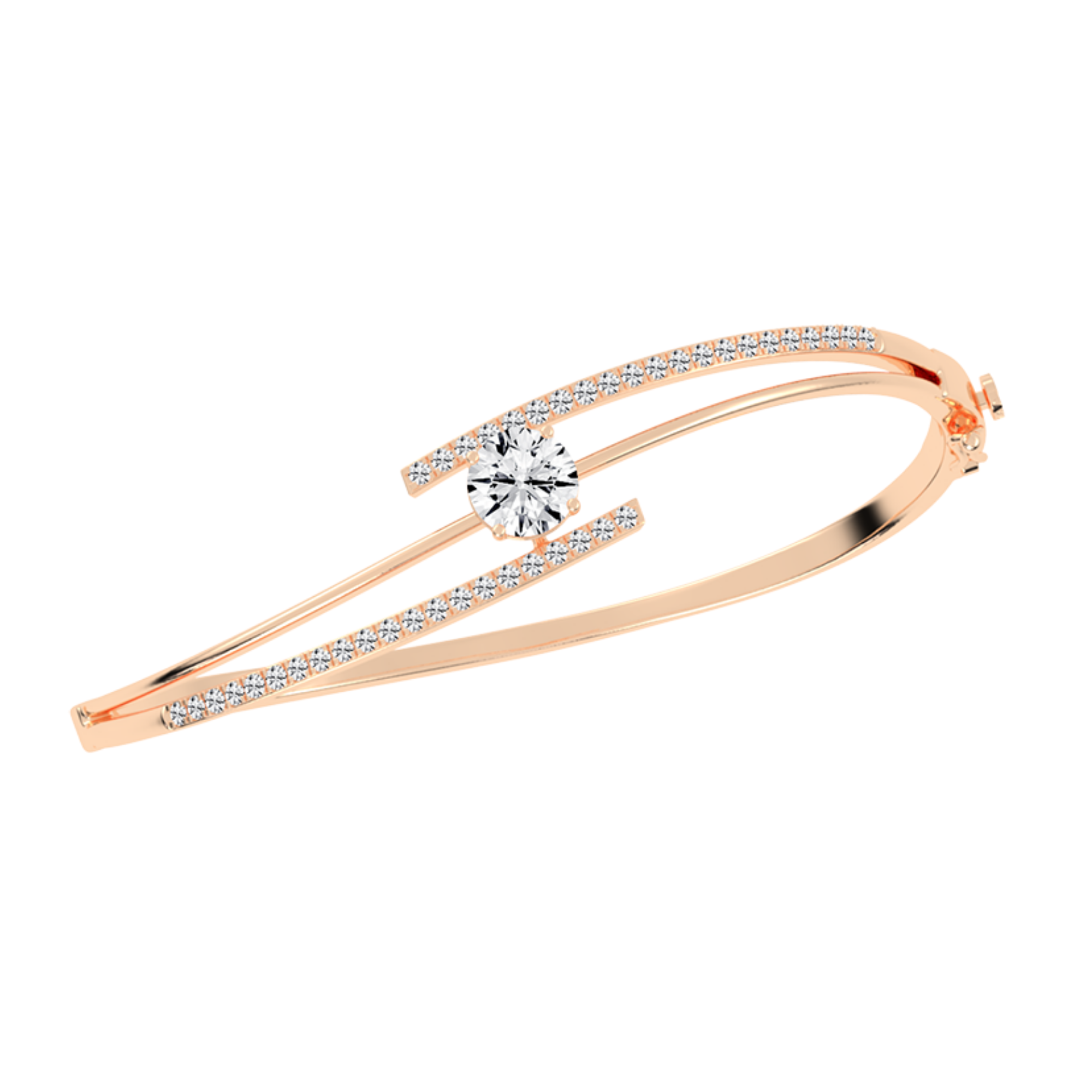 Soho Chic Solitaire Diamond Bracelet