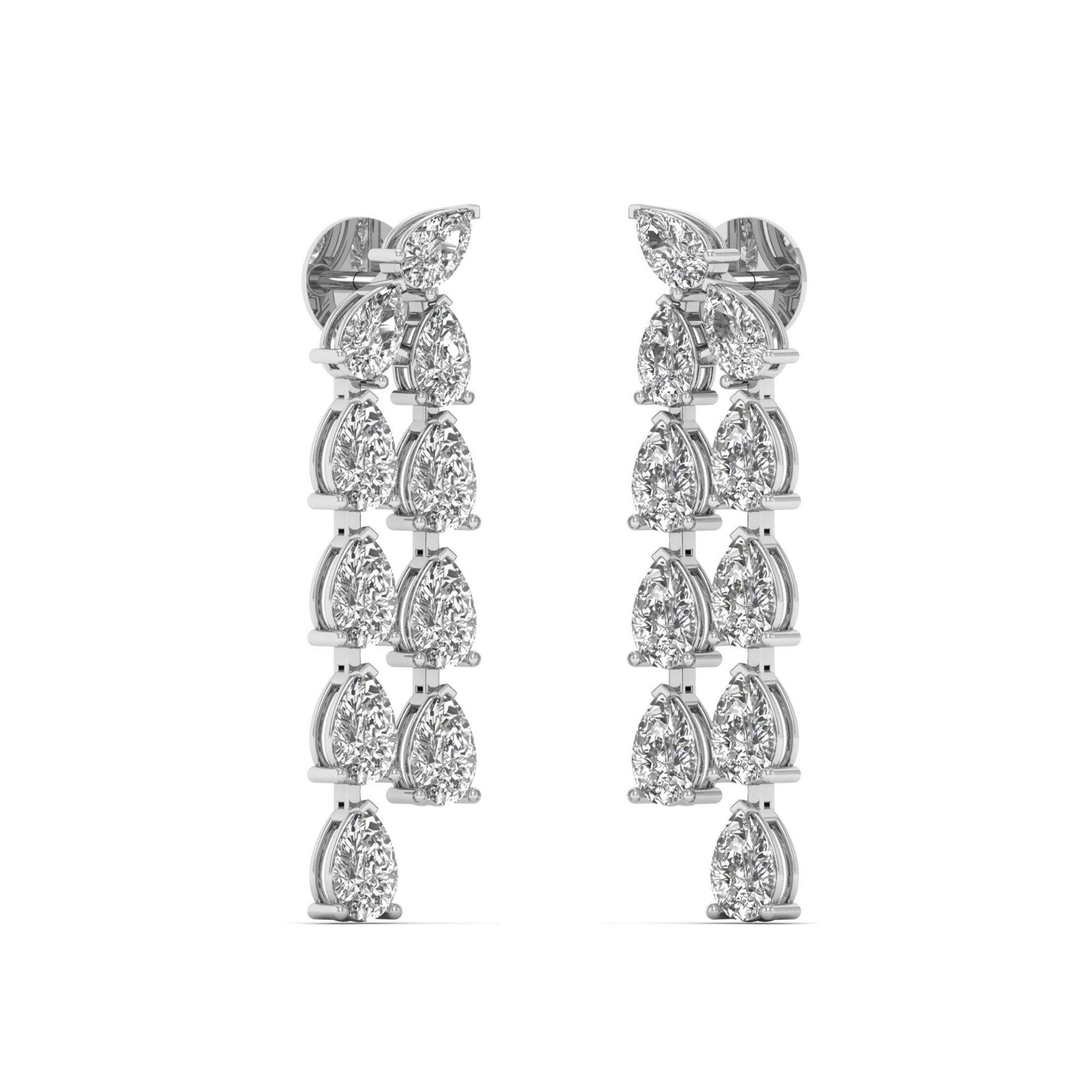 Celestial Sparkle Diamond Danglers