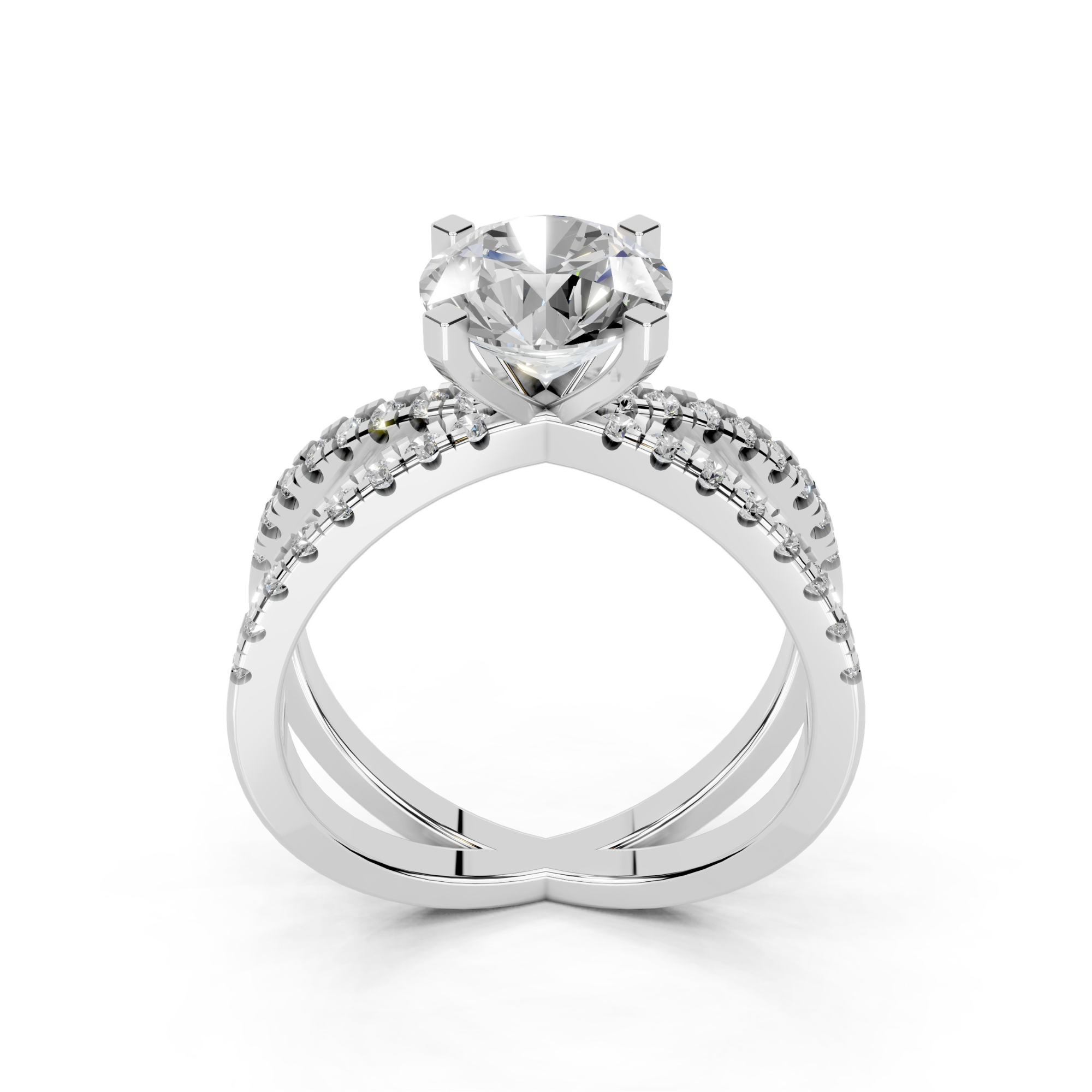 Klarissa Classic Round Diamond Ring