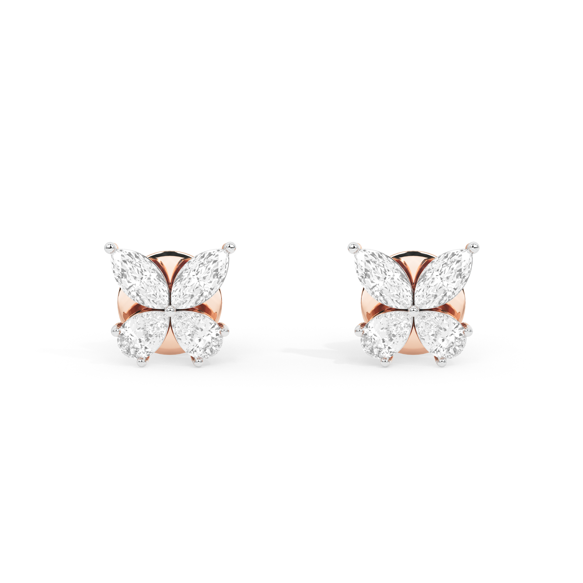 Elysian Butterfly Diamond Earrings