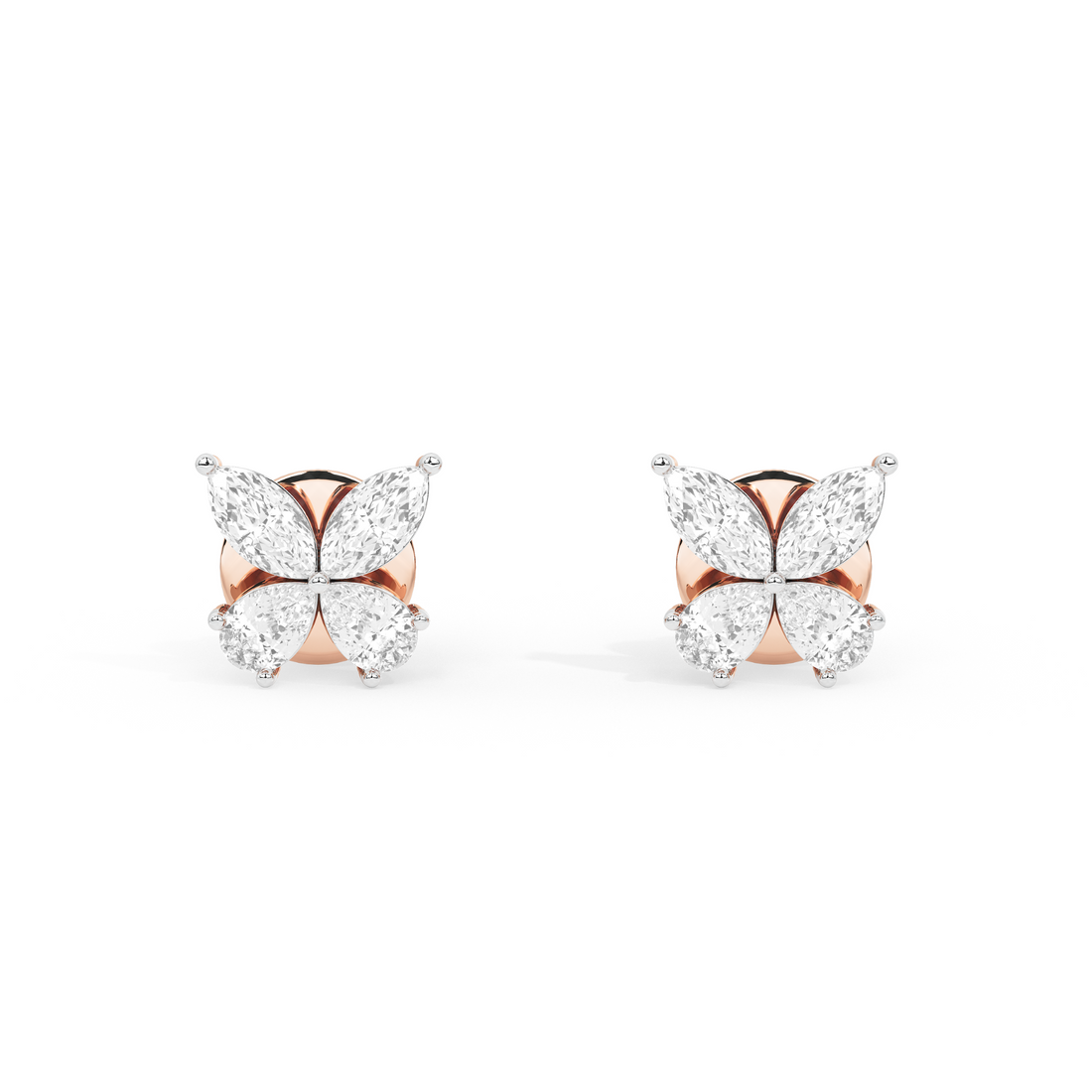 Elysian Butterfly Diamond Earrings