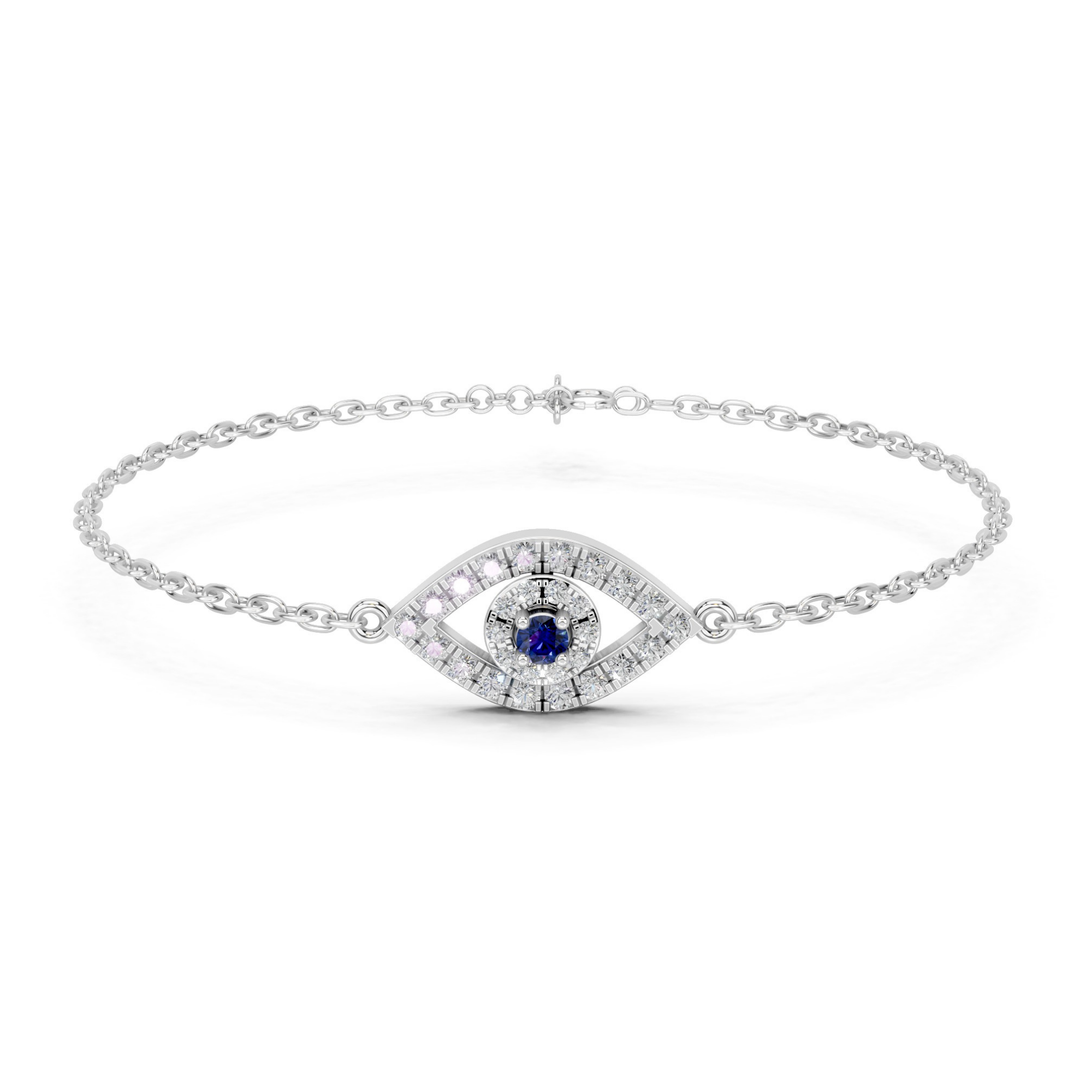 Evil Eye Diamond Bracelet
