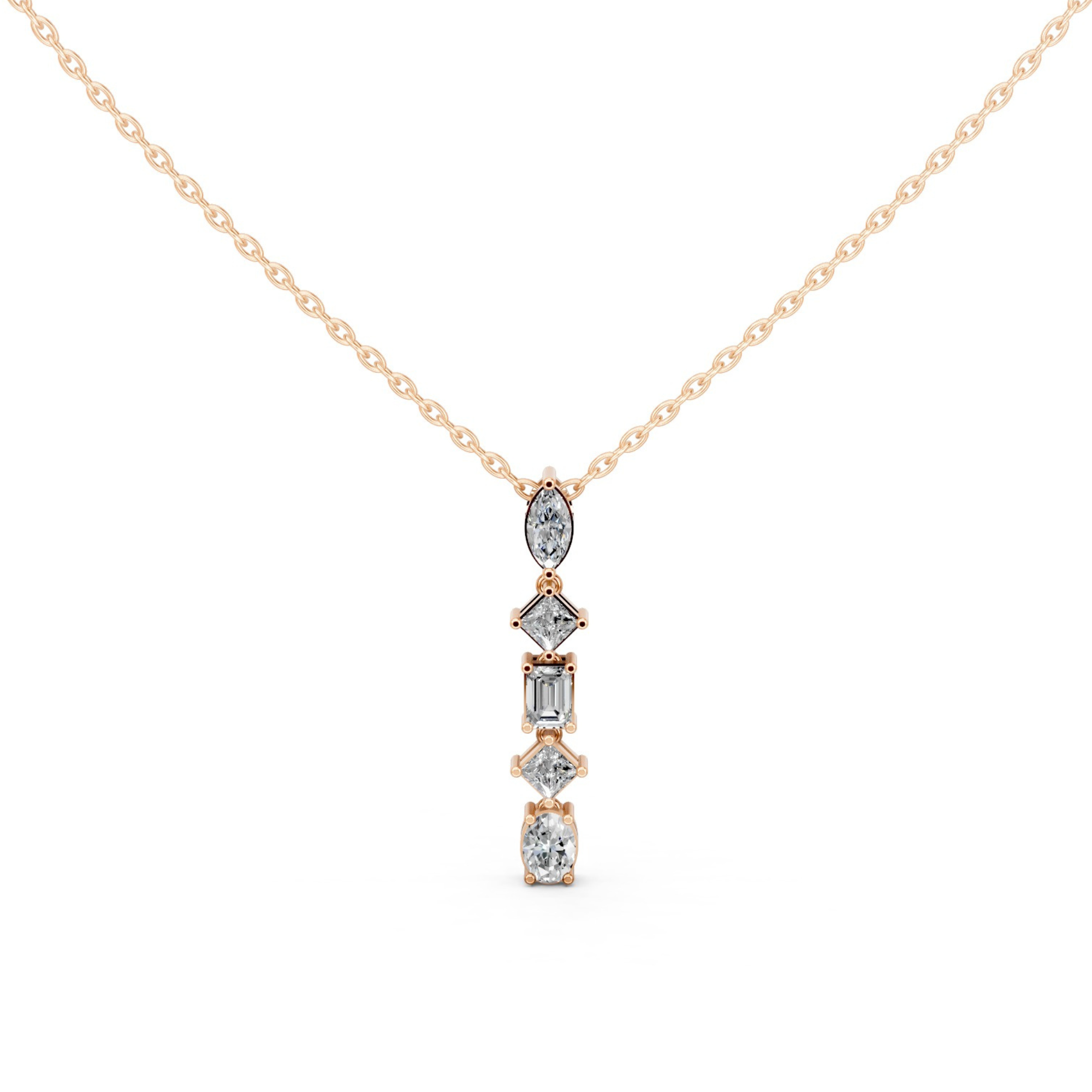 Eclectic Harmony Diamond Pendant
