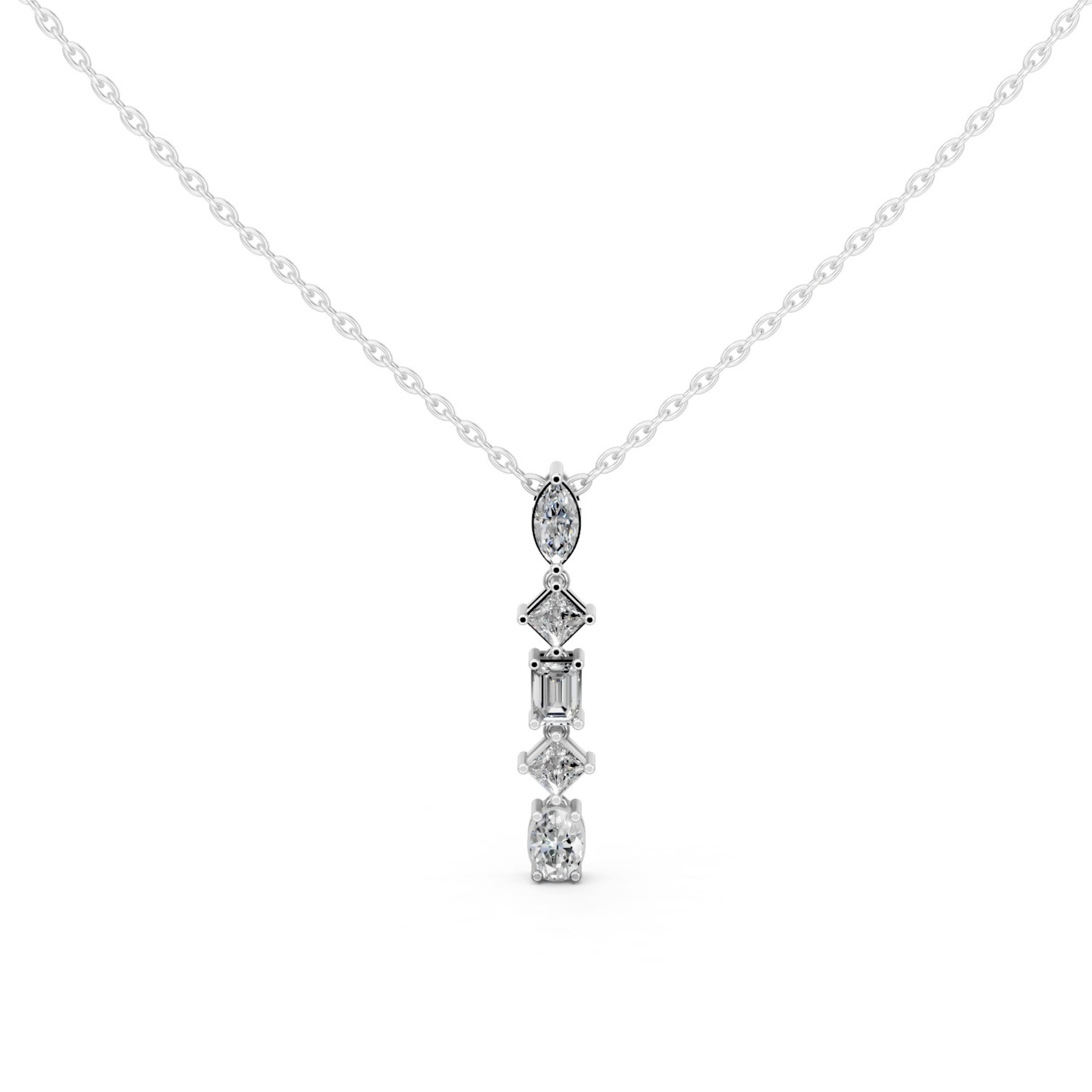 Eclectic Harmony Diamond Pendant