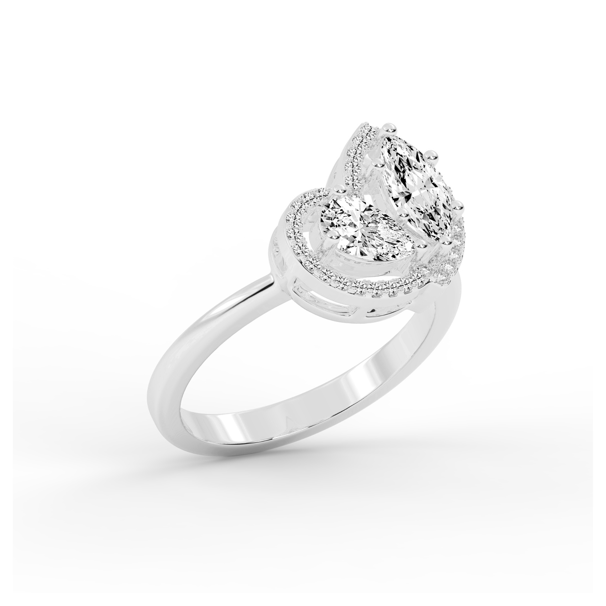 Deux Etoiles Diamond Ring
