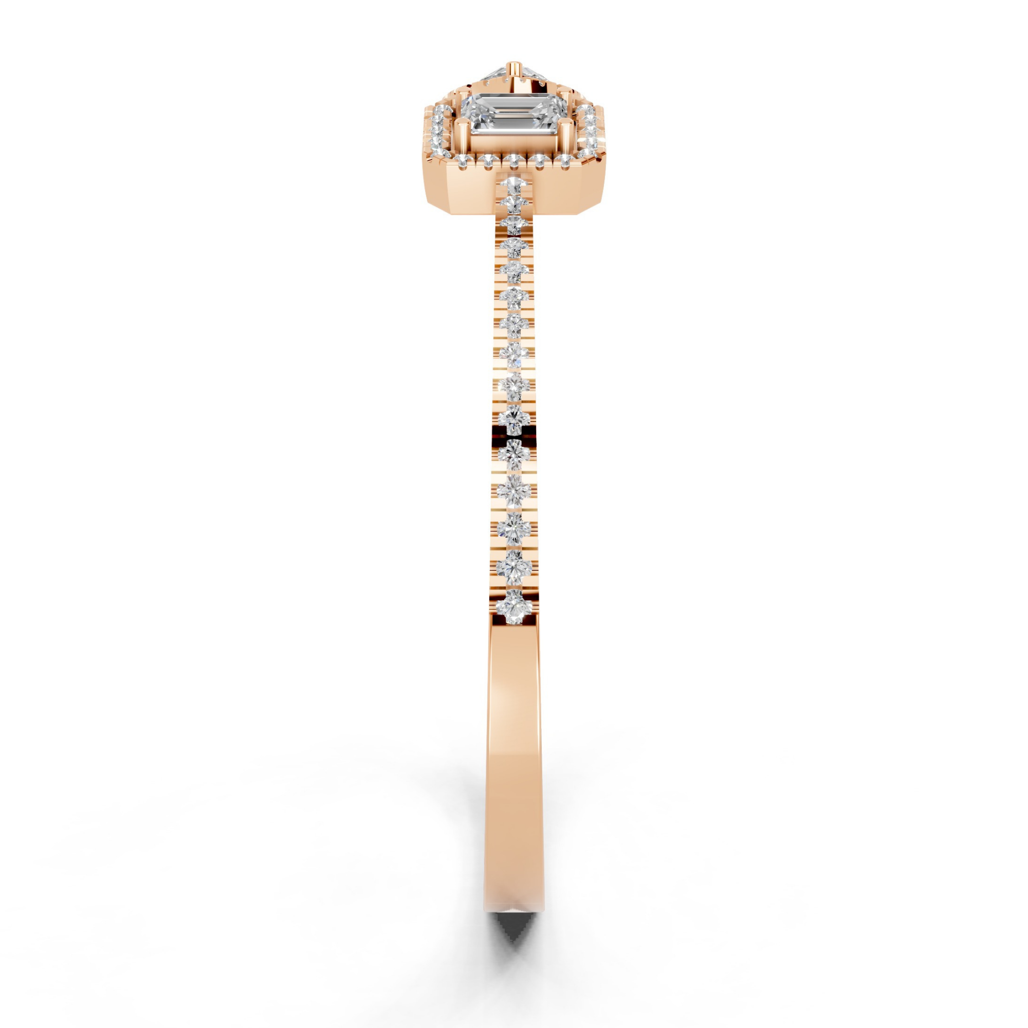 Toi et Moi Emerald and Pear Bracelet