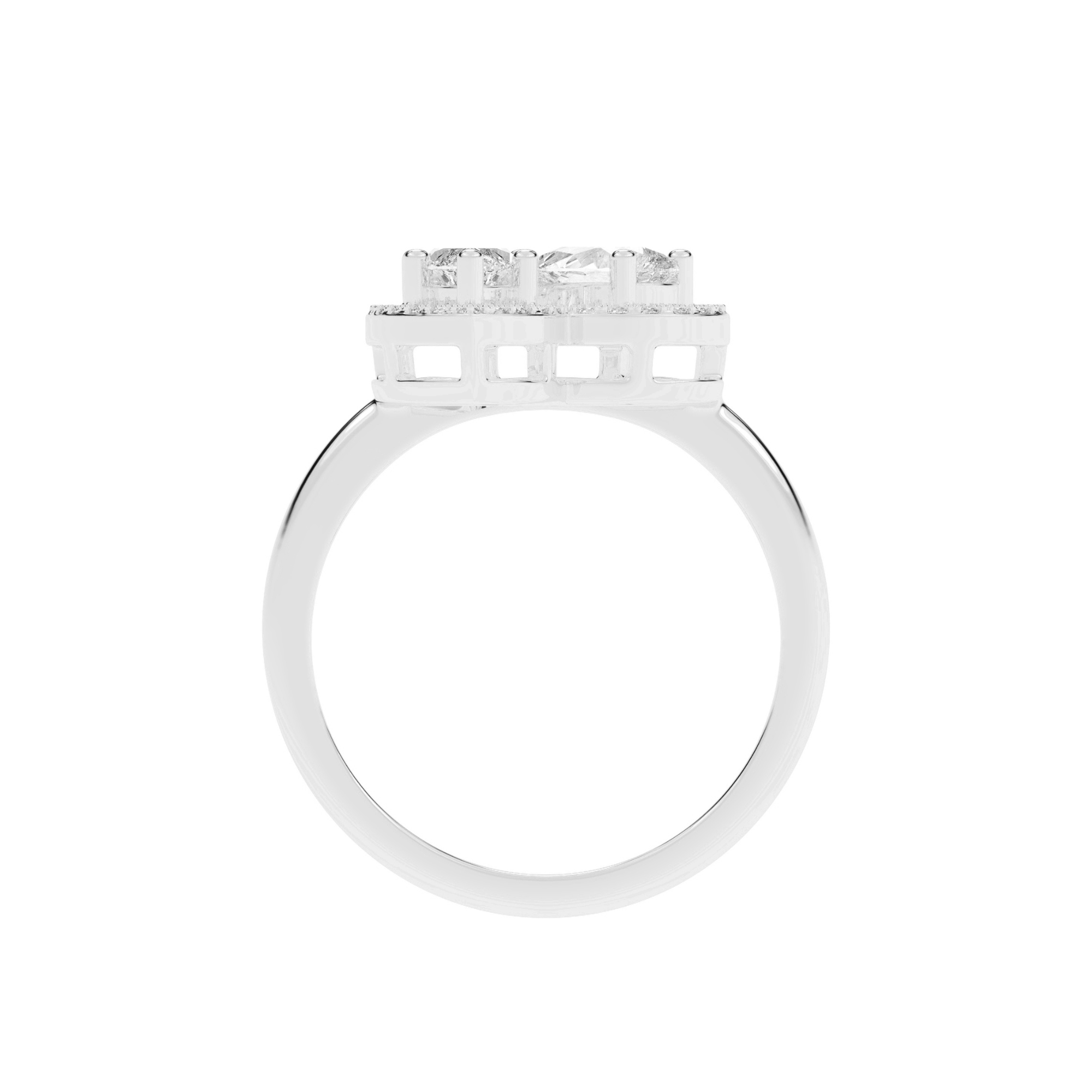 Deux Etoiles Diamond Ring