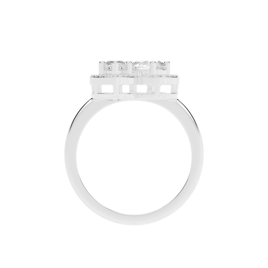 Deux Etoiles Diamond Ring