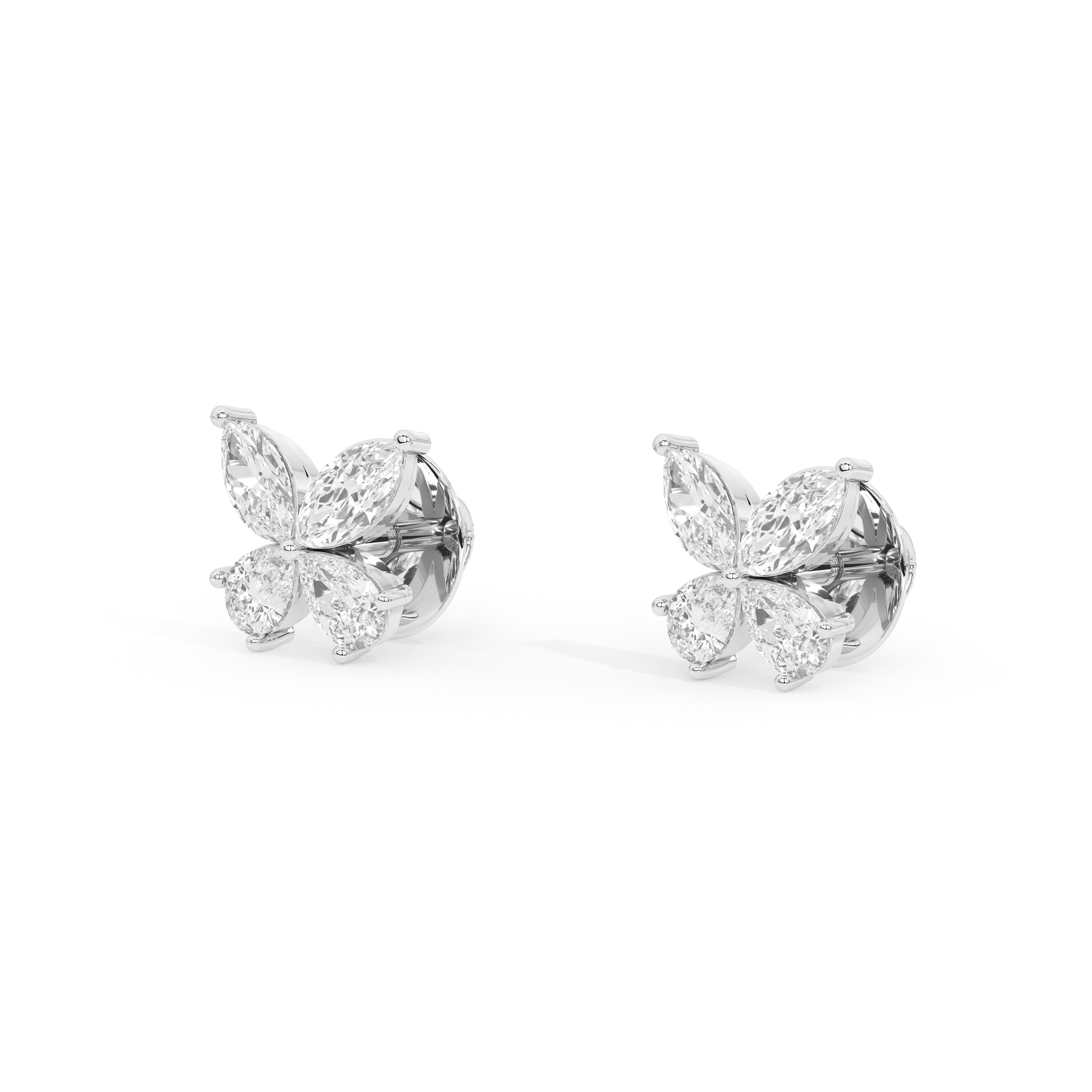 Elysian Butterfly Diamond Earrings