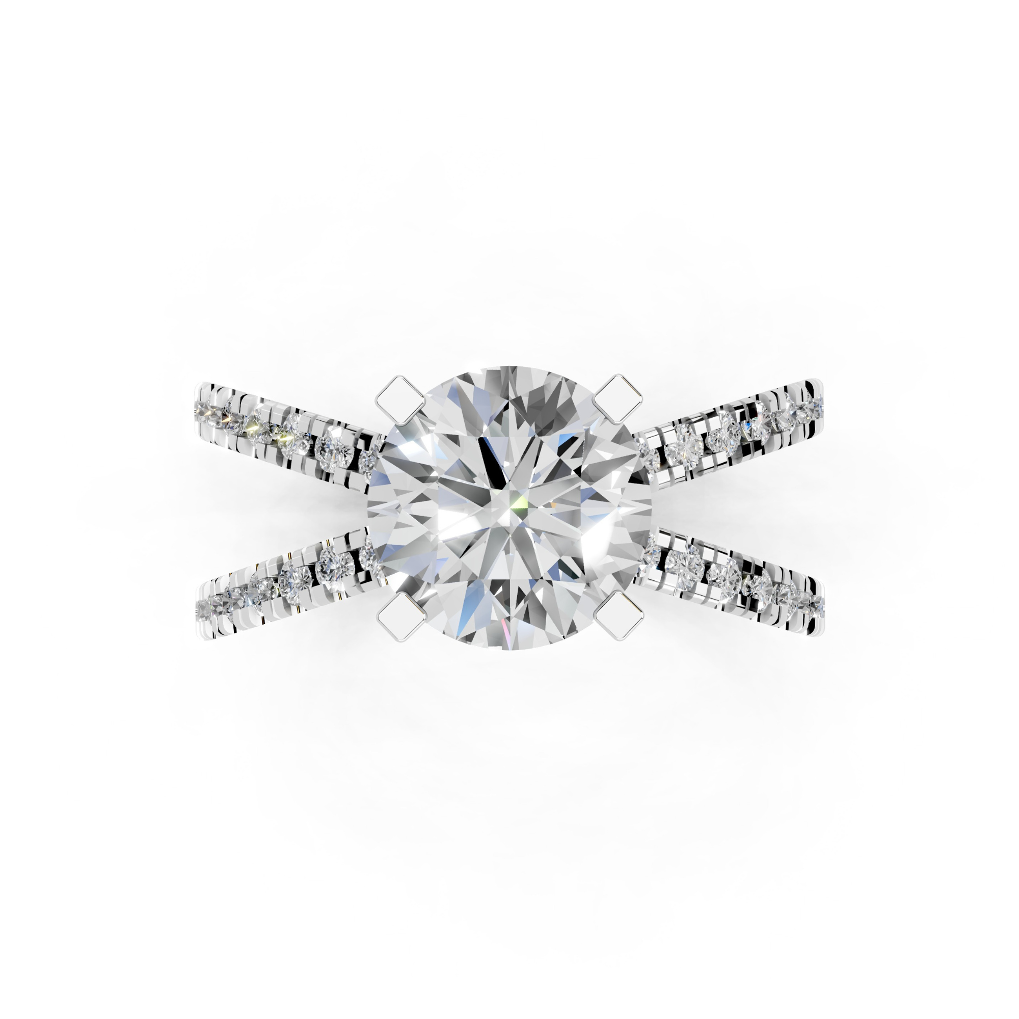 Klarissa Classic Round Diamond Ring
