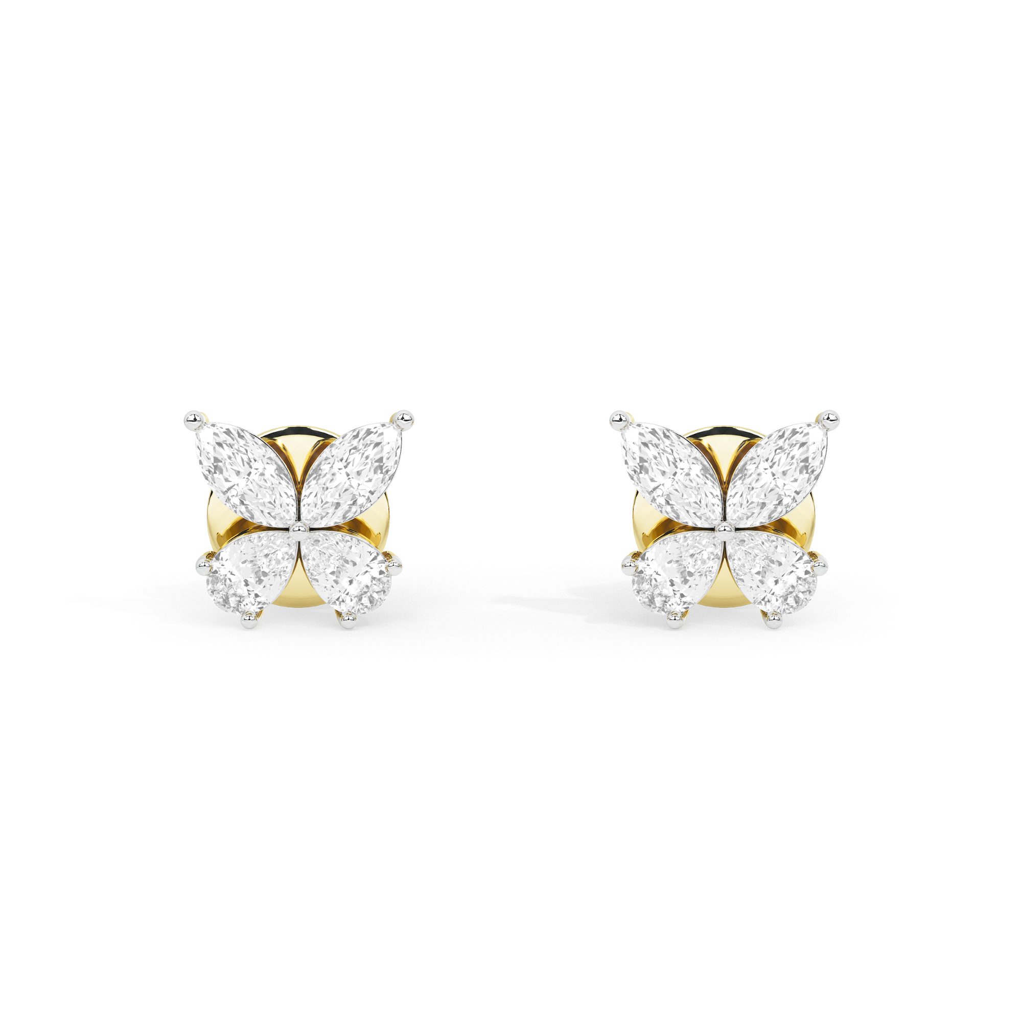 Elysian Butterfly Diamond Earrings