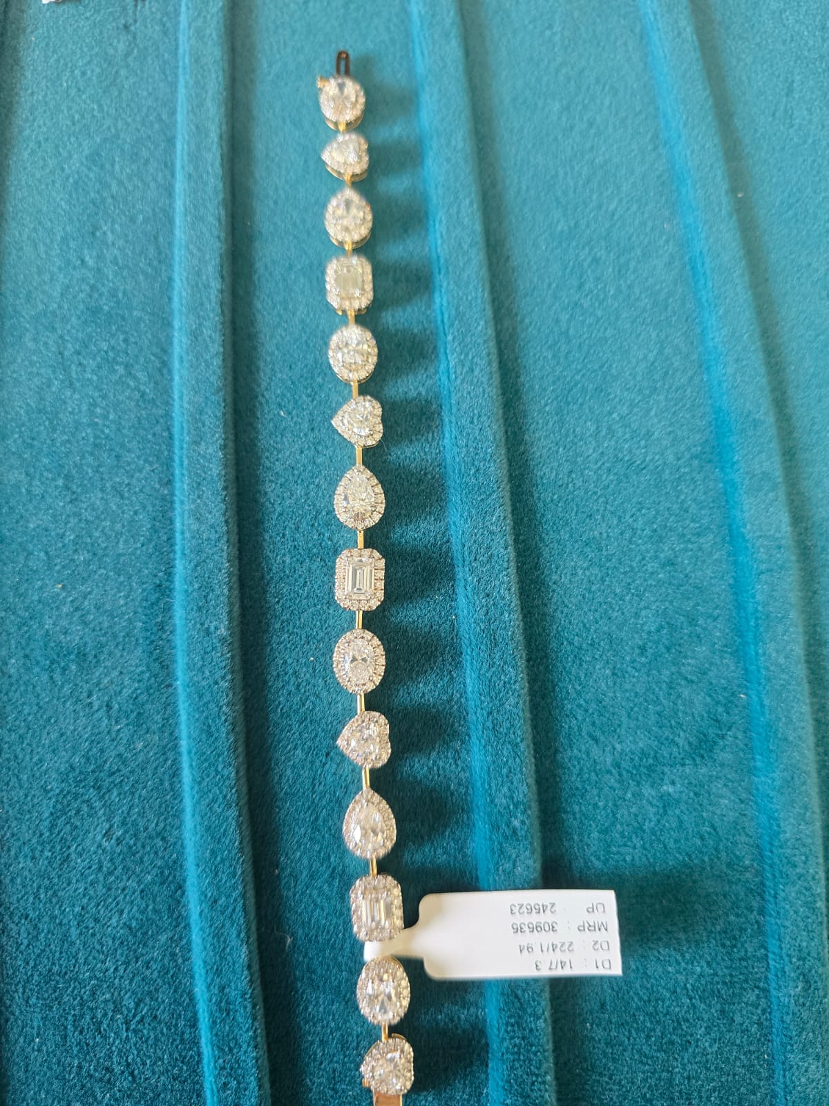 Halo Symphony 10 Carat Tennis Bracelet