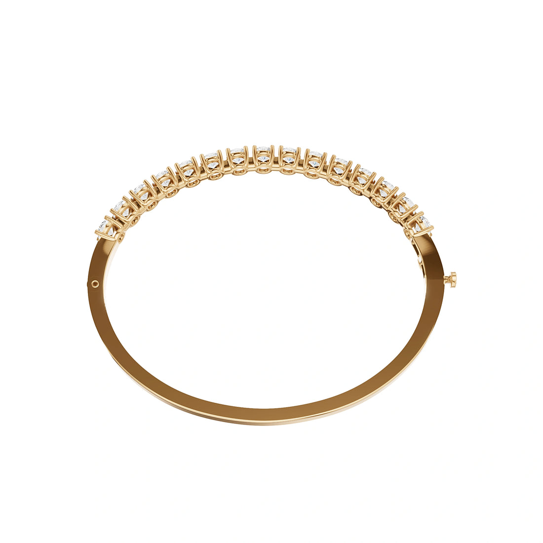 Amara Round Diamond Half-Eternity Bracelet