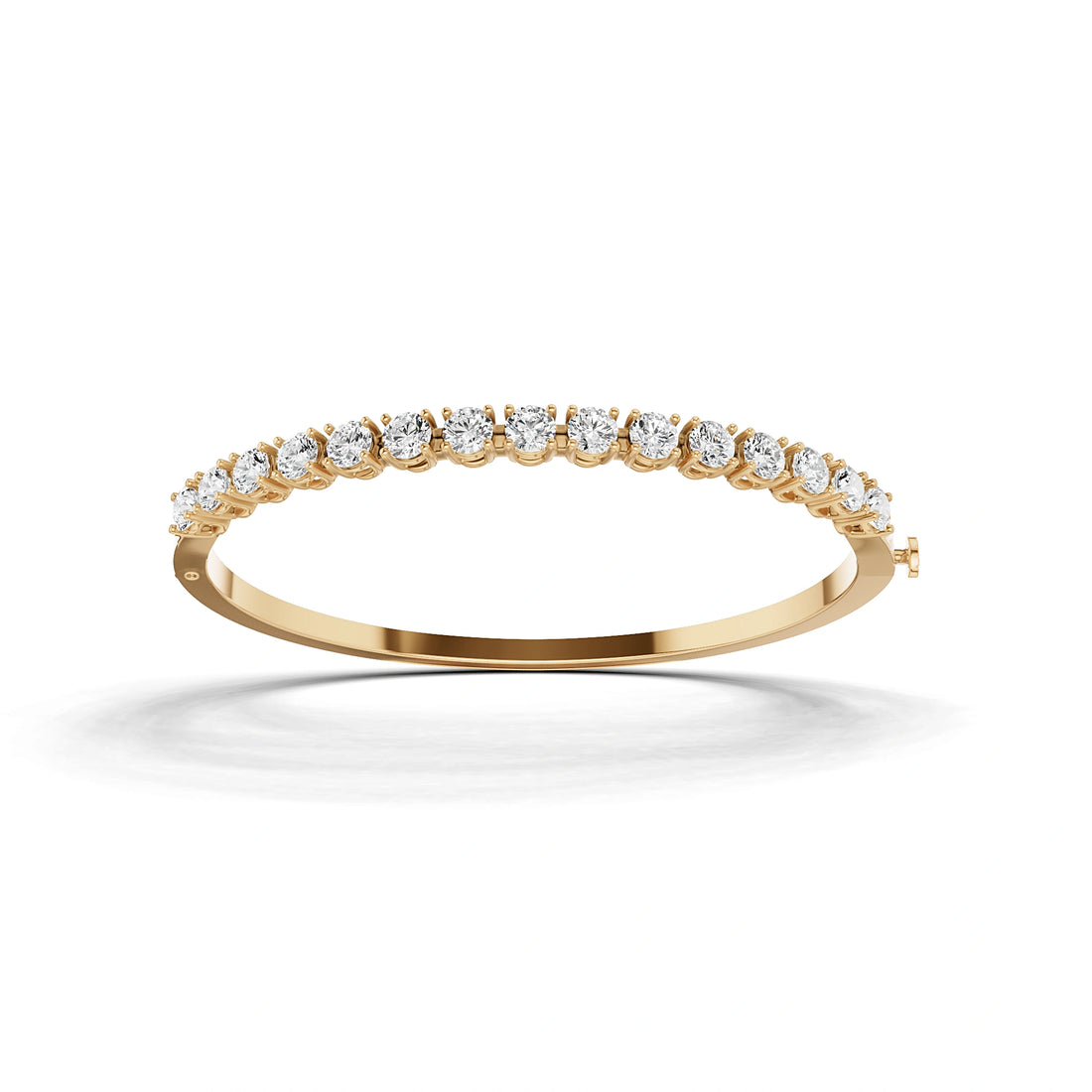 Amara Round Diamond Half-Eternity Bracelet