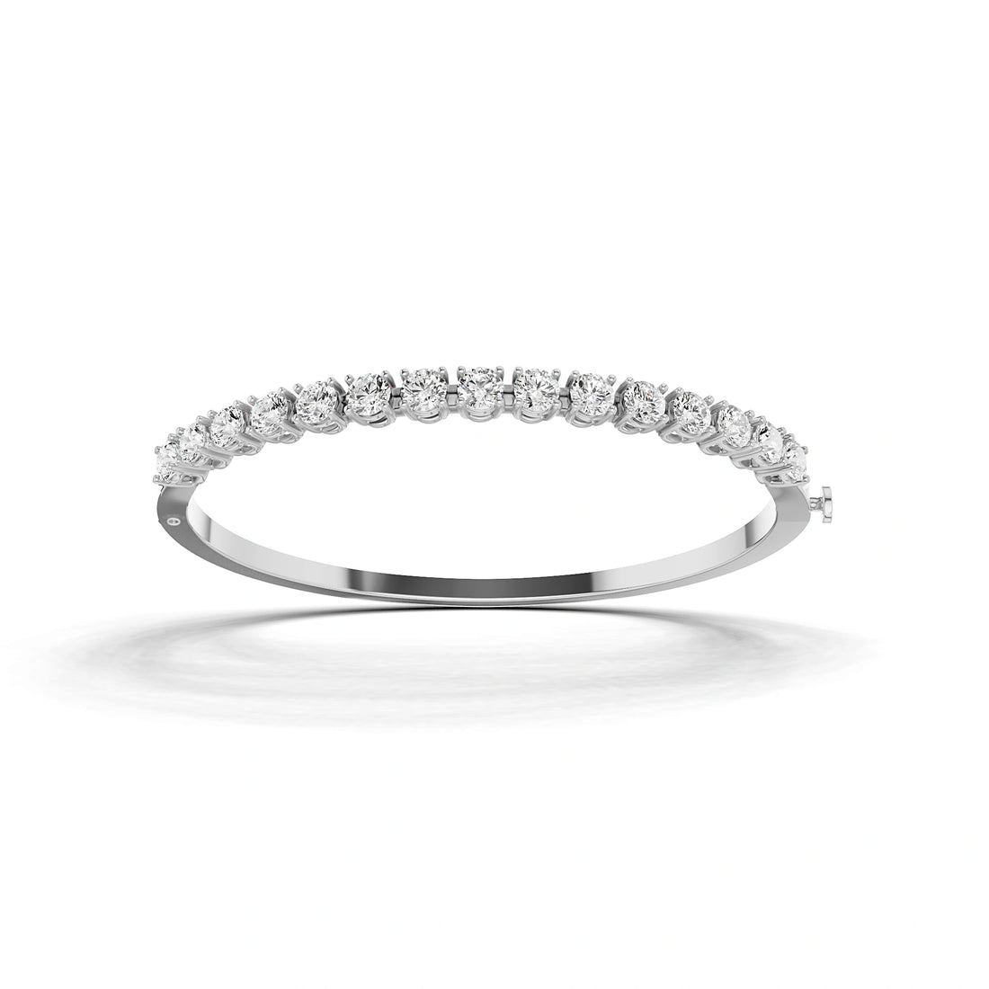 Amara Round Diamond Half-Eternity Bracelet