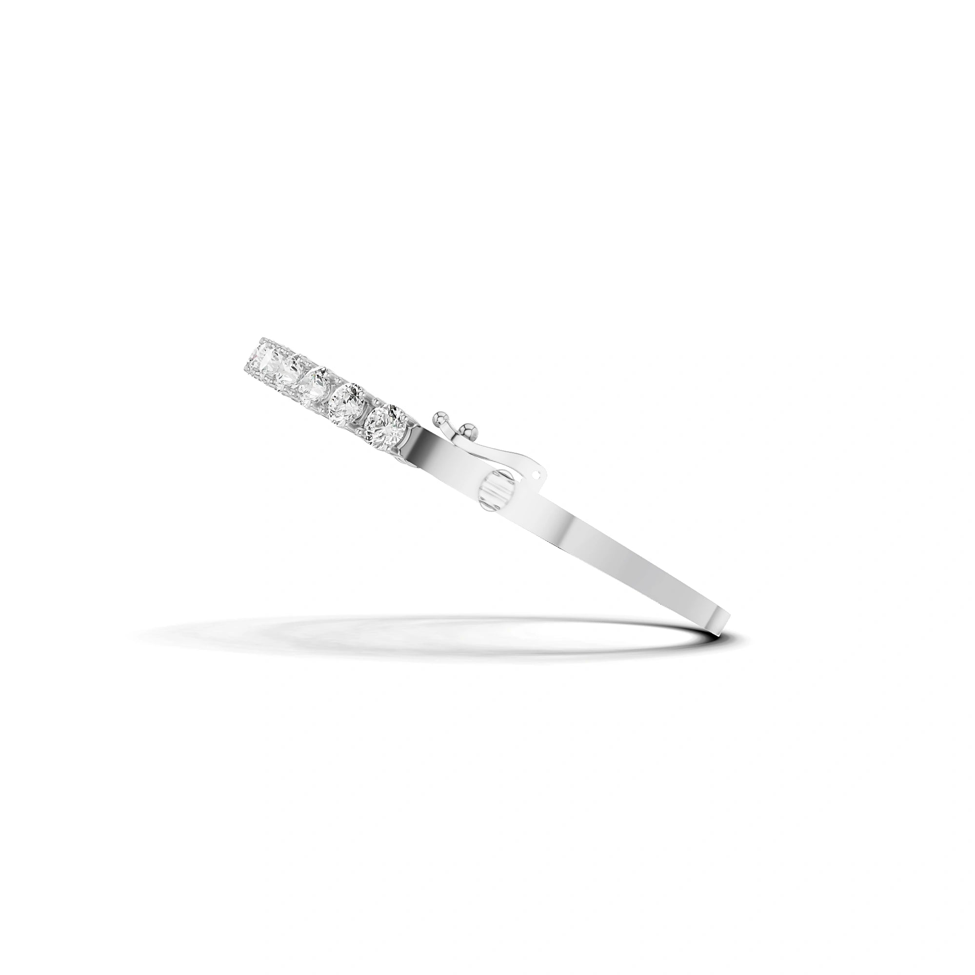 Amara Round Diamond Half-Eternity Bracelet