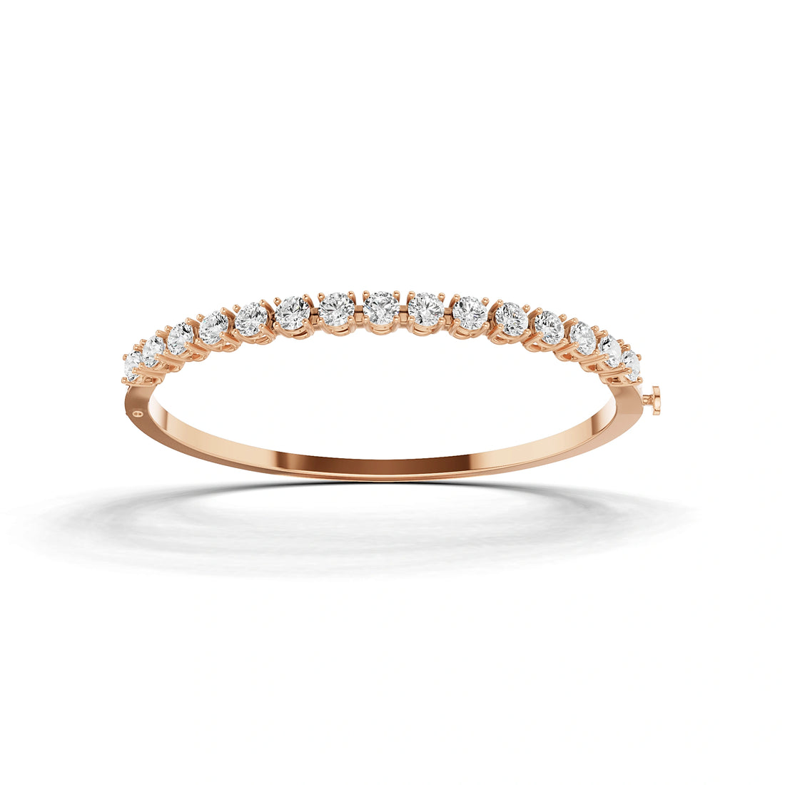 Amara Round Diamond Half-Eternity Bracelet