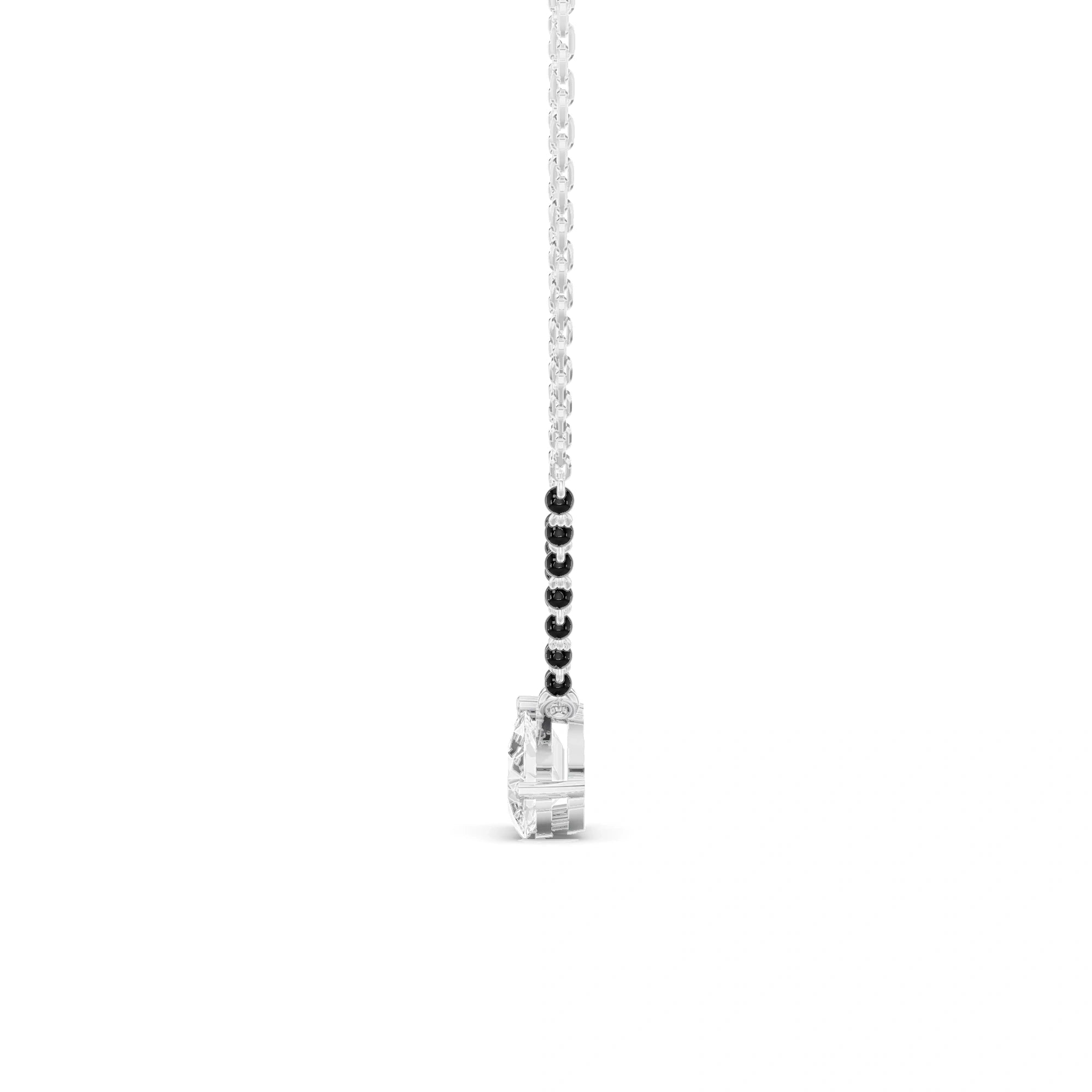 Anika Emerald and Pear Diamond Mangalsutra (With Chain)