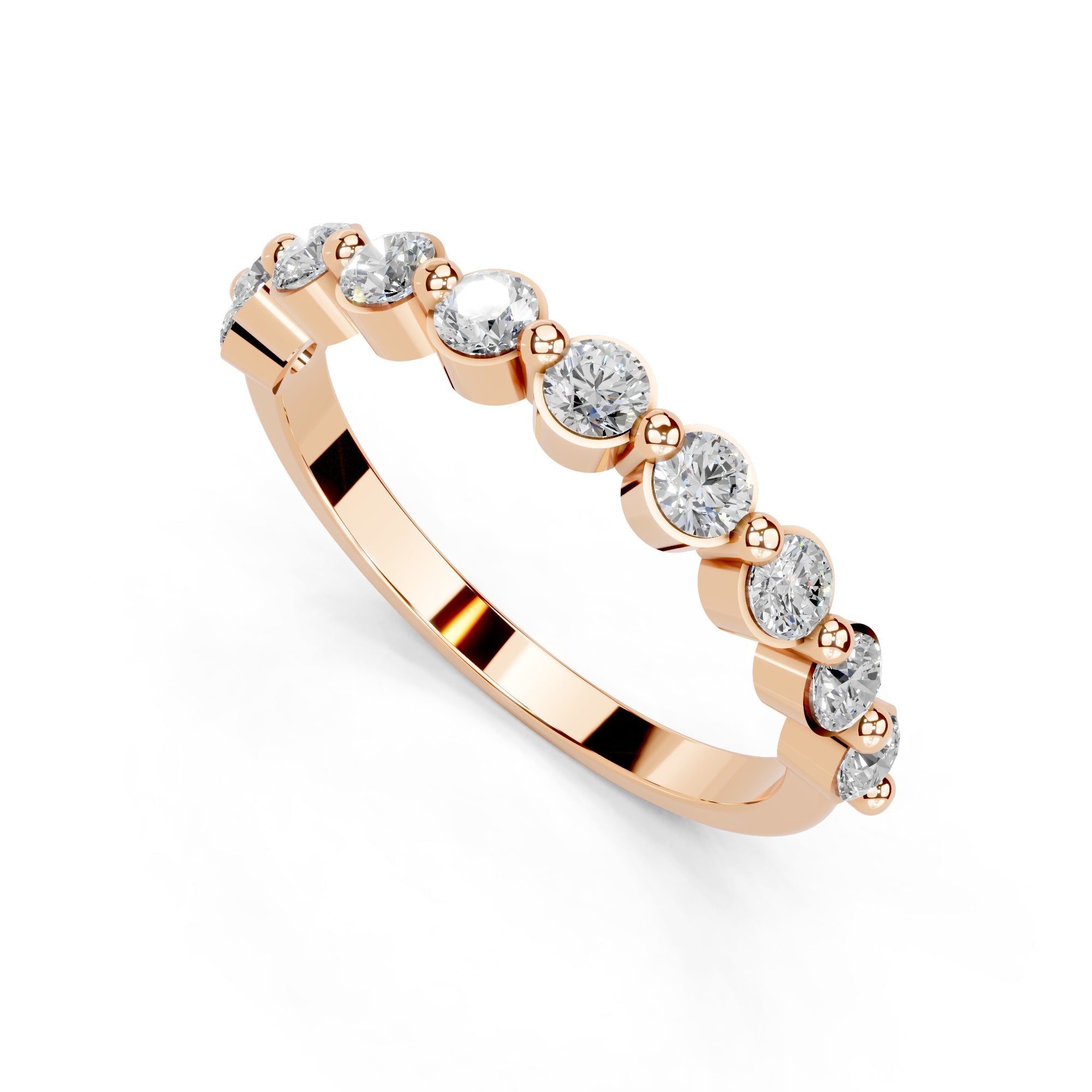 Cassiopeia Diamond Stackable Ring