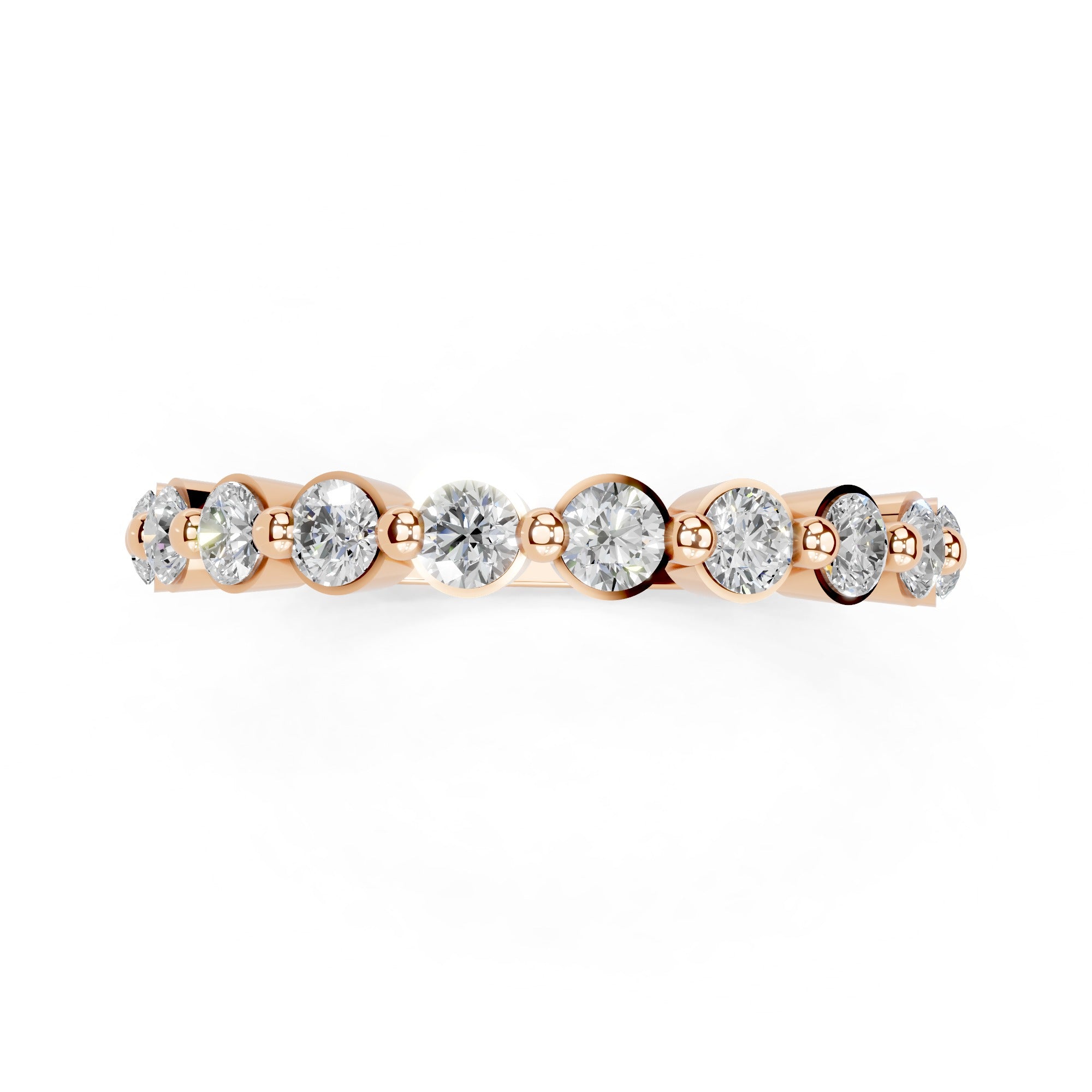 Cassiopeia Diamond Stackable Ring