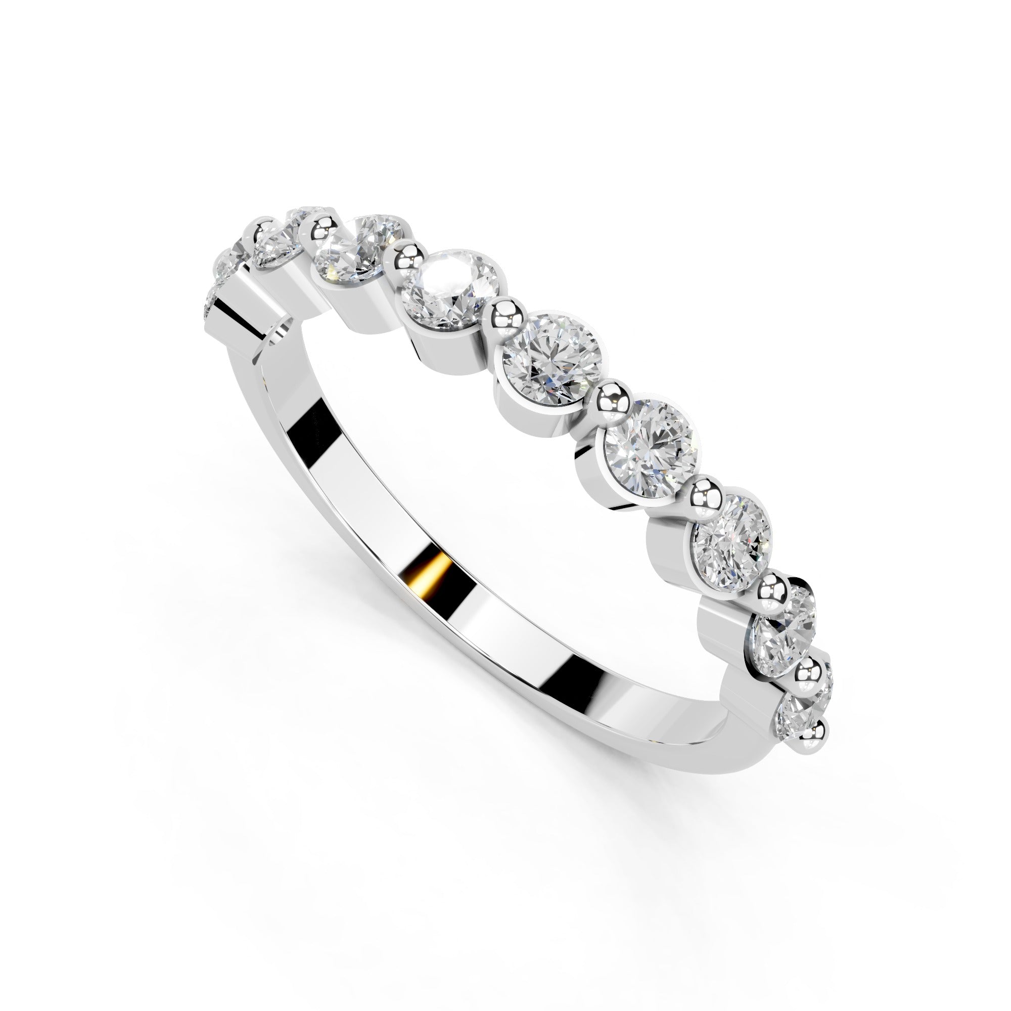 Cassiopeia Diamond Stackable Ring