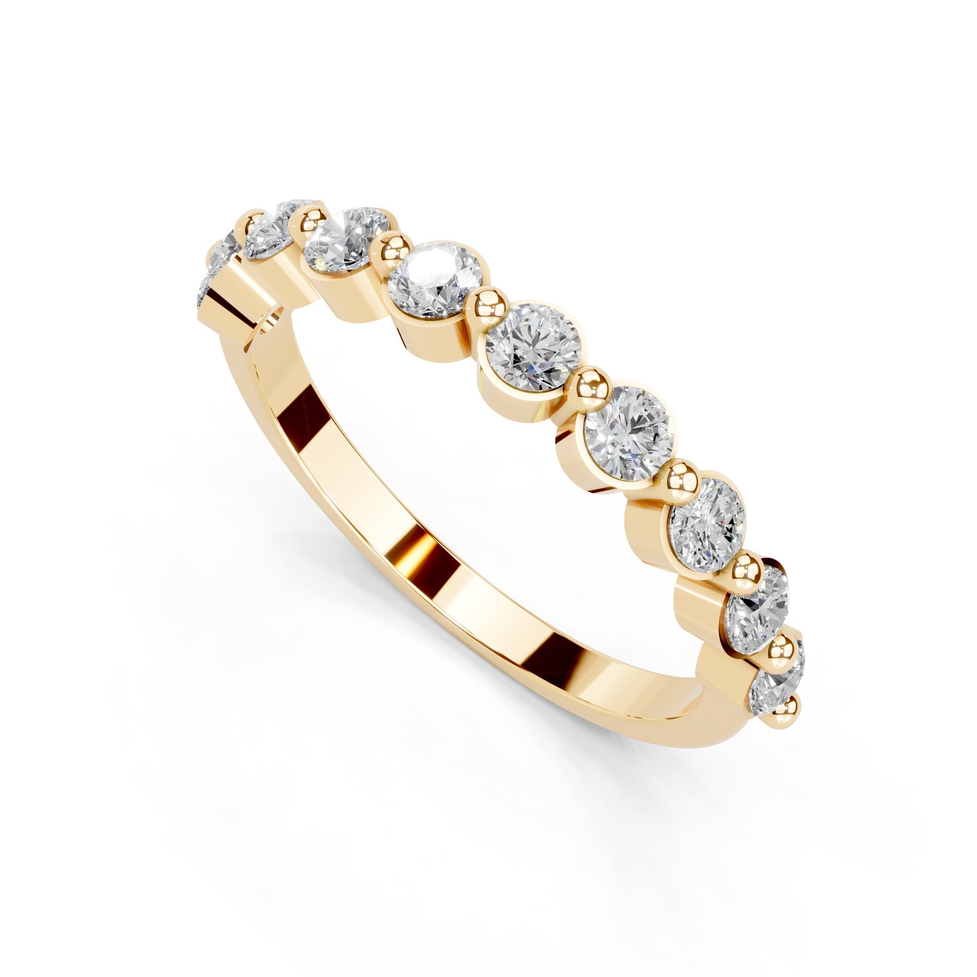 Cassiopeia Diamond Stackable Ring