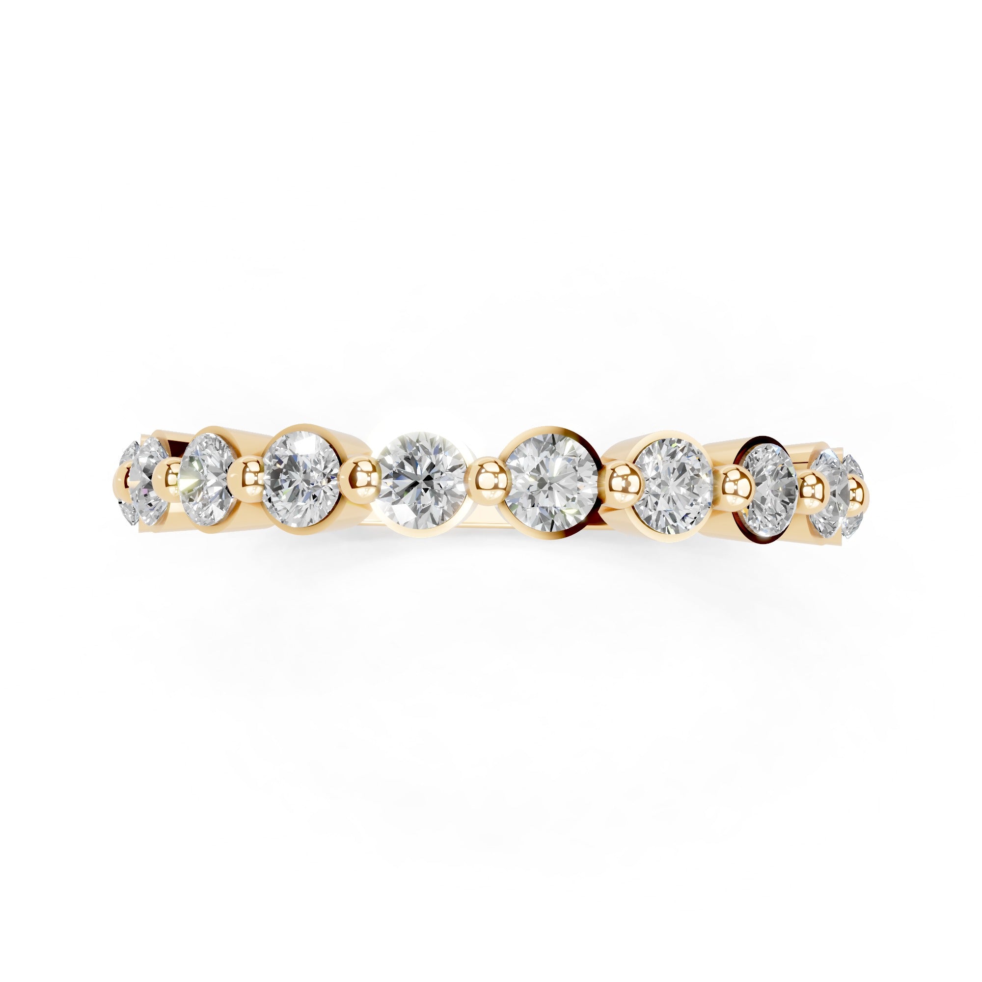 Cassiopeia Diamond Stackable Ring