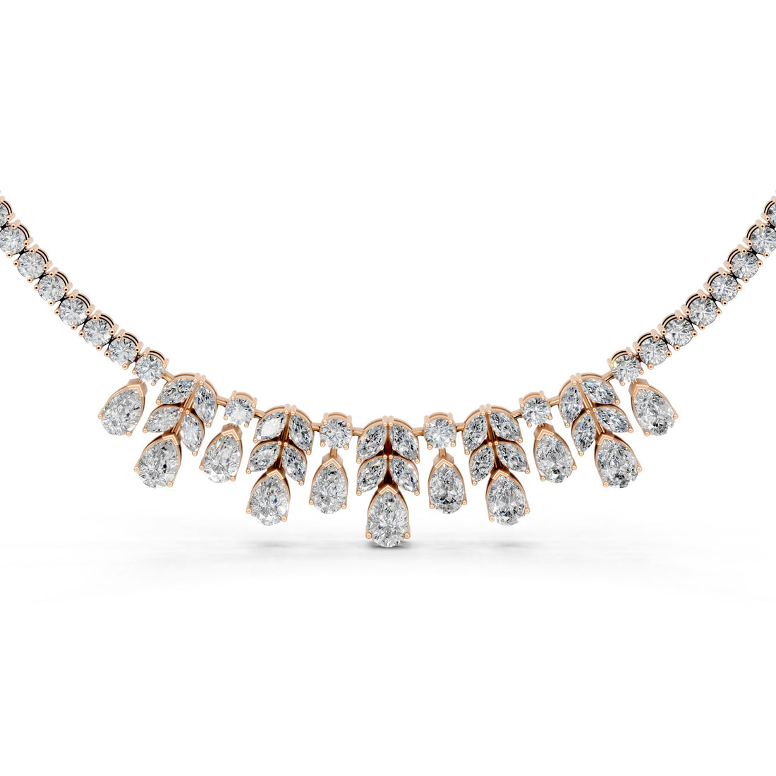 Verdant Charm Diamond Necklace