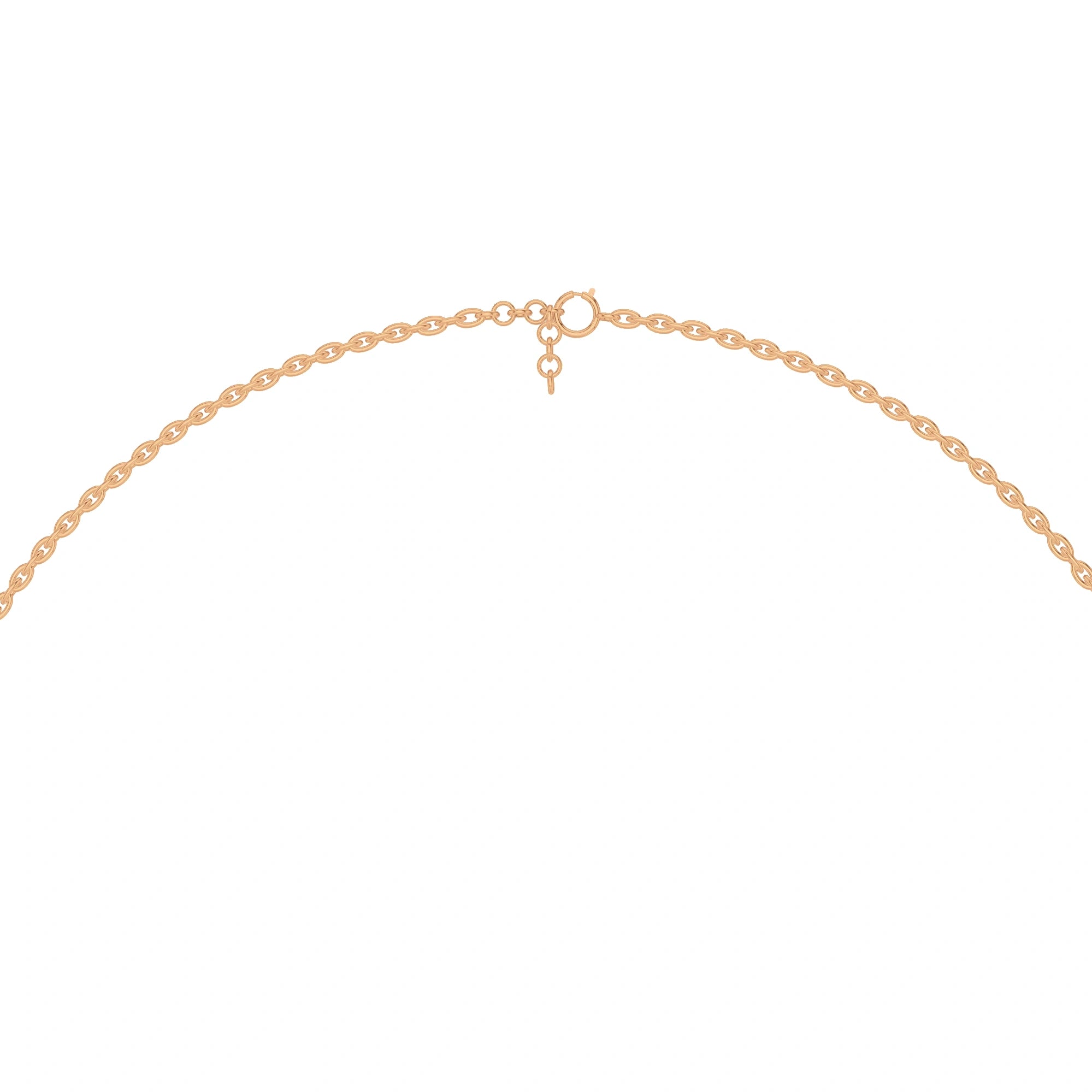 Lyra Round Diamond Twist Pendant (Without Chain)