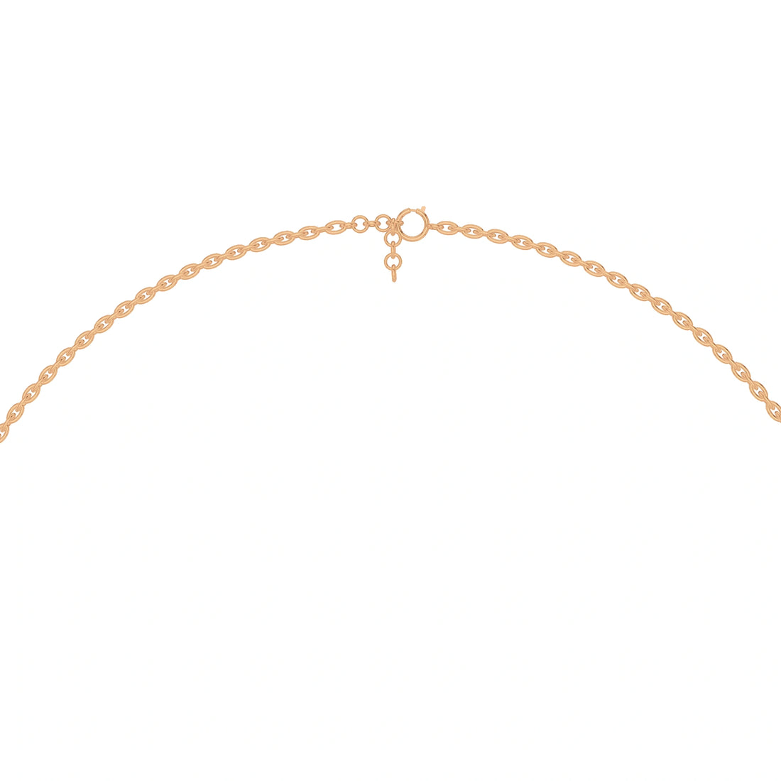 Lyra Round Diamond Twist Pendant (Without Chain)