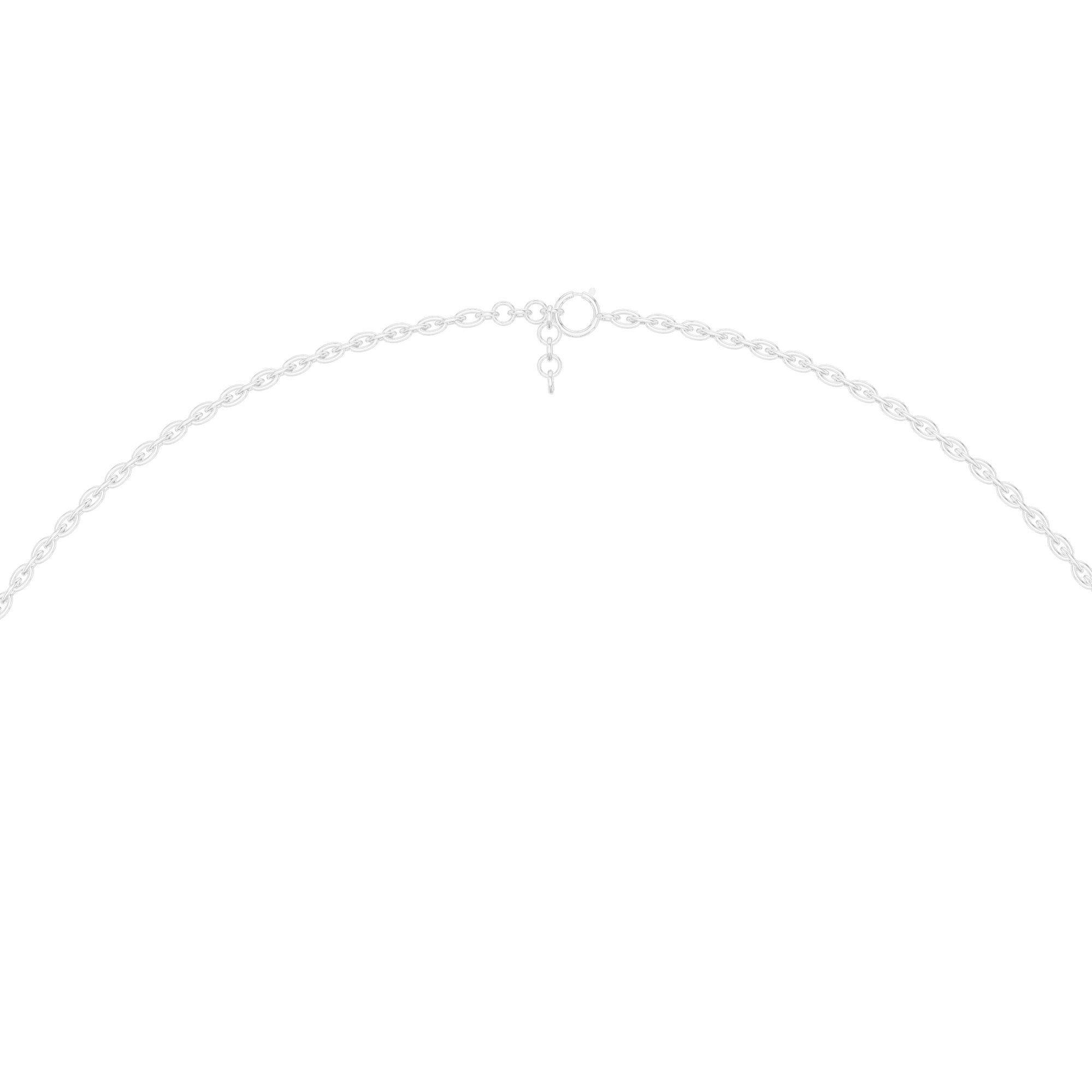 Lyra Round Diamond Twist Pendant (Without Chain)