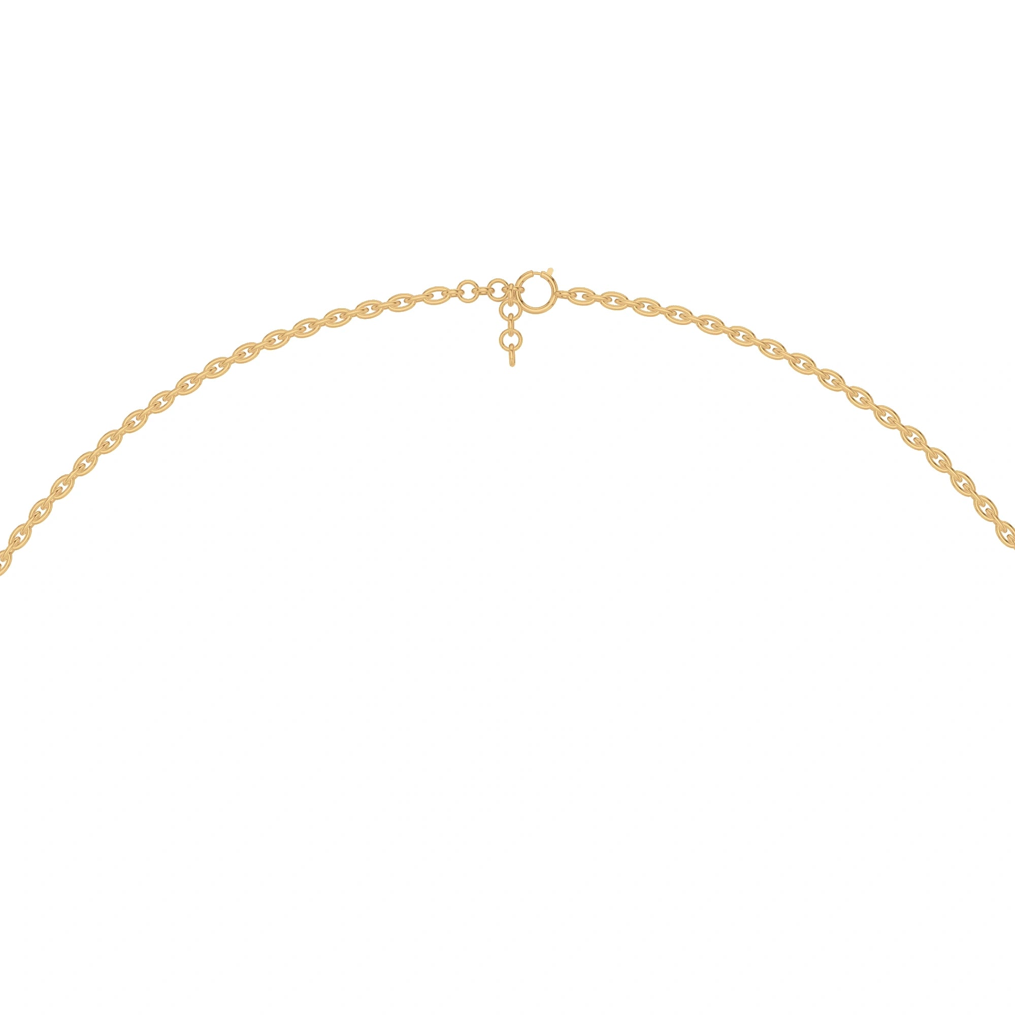 Lyra Round Diamond Twist Pendant (Without Chain)