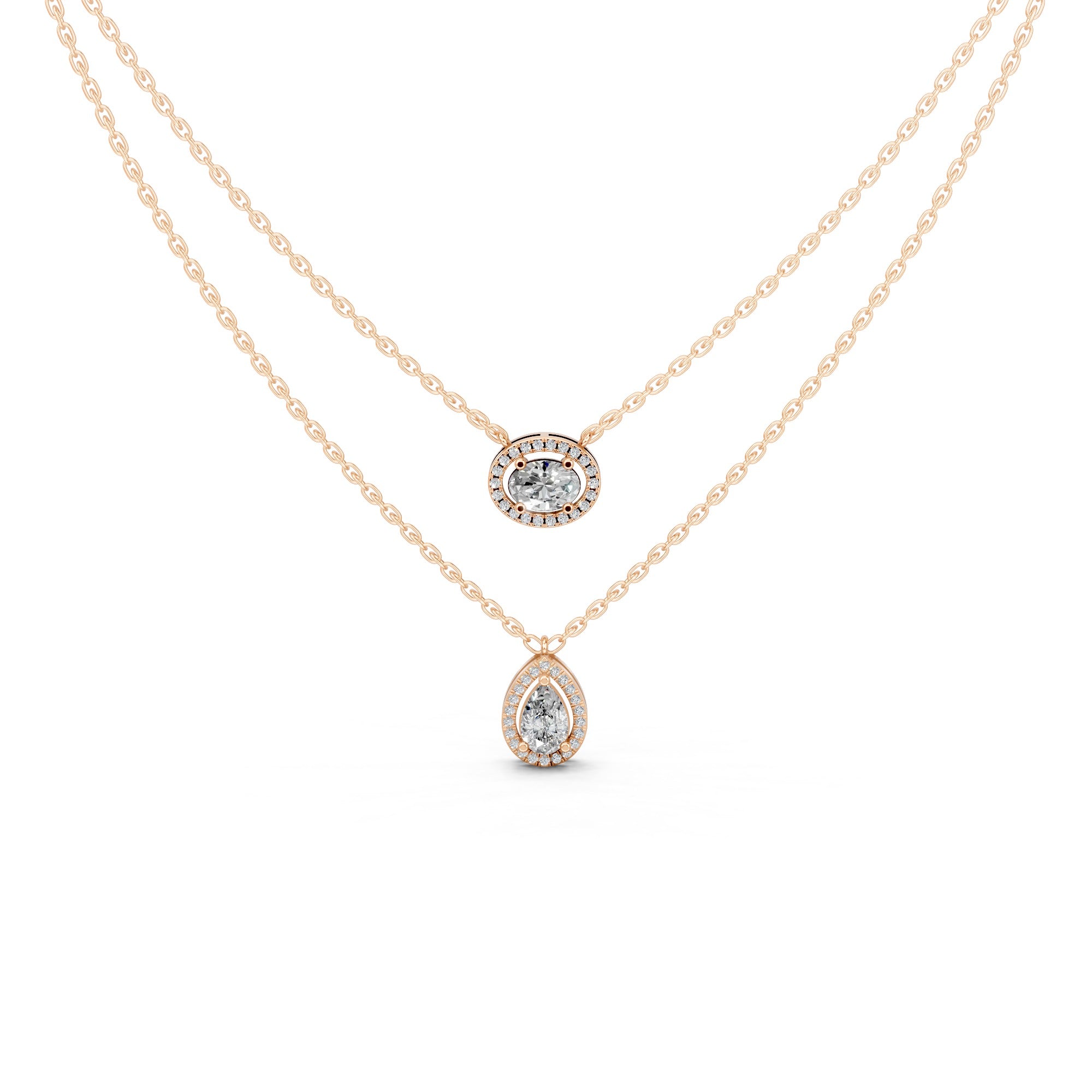 Majestic Aura Diamond Pendant
