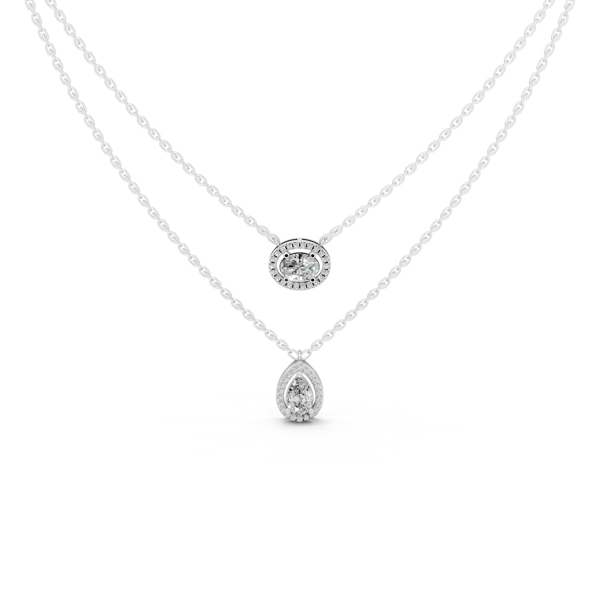 Majestic Aura Diamond Pendant