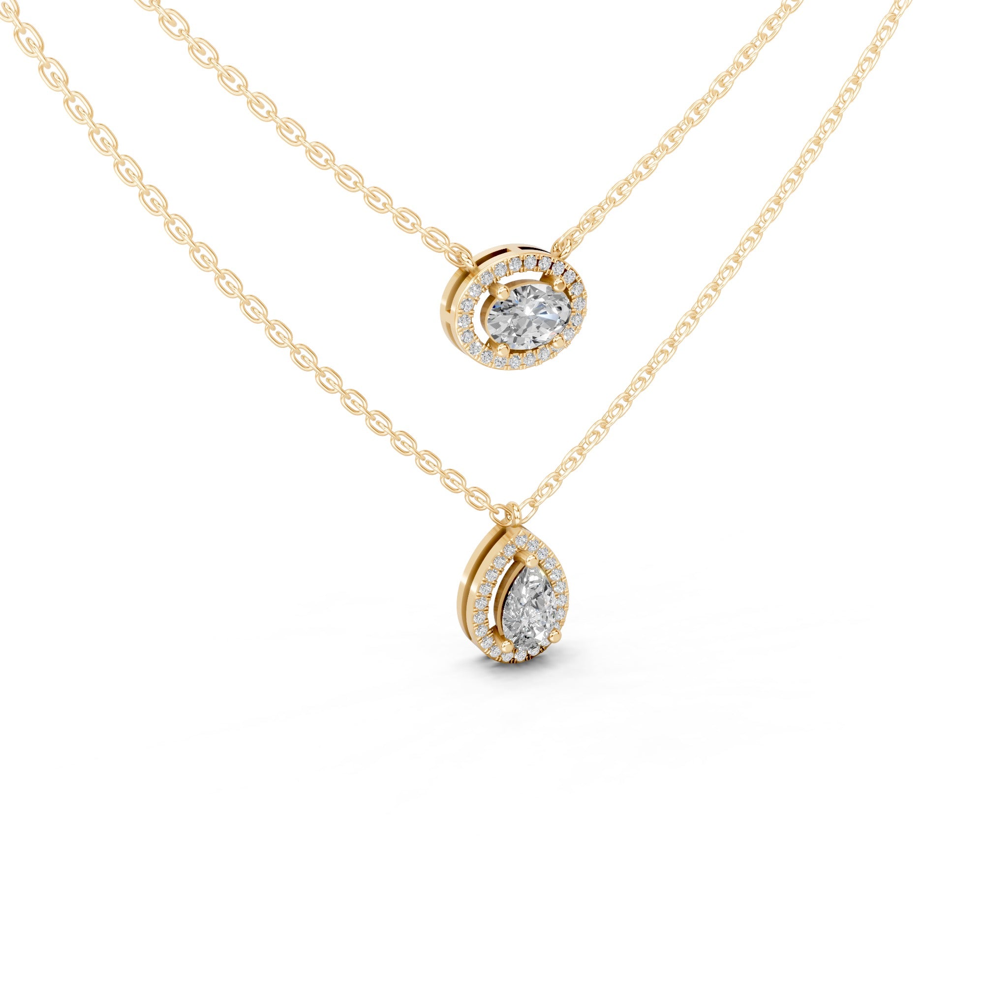 Majestic Aura Diamond Pendant