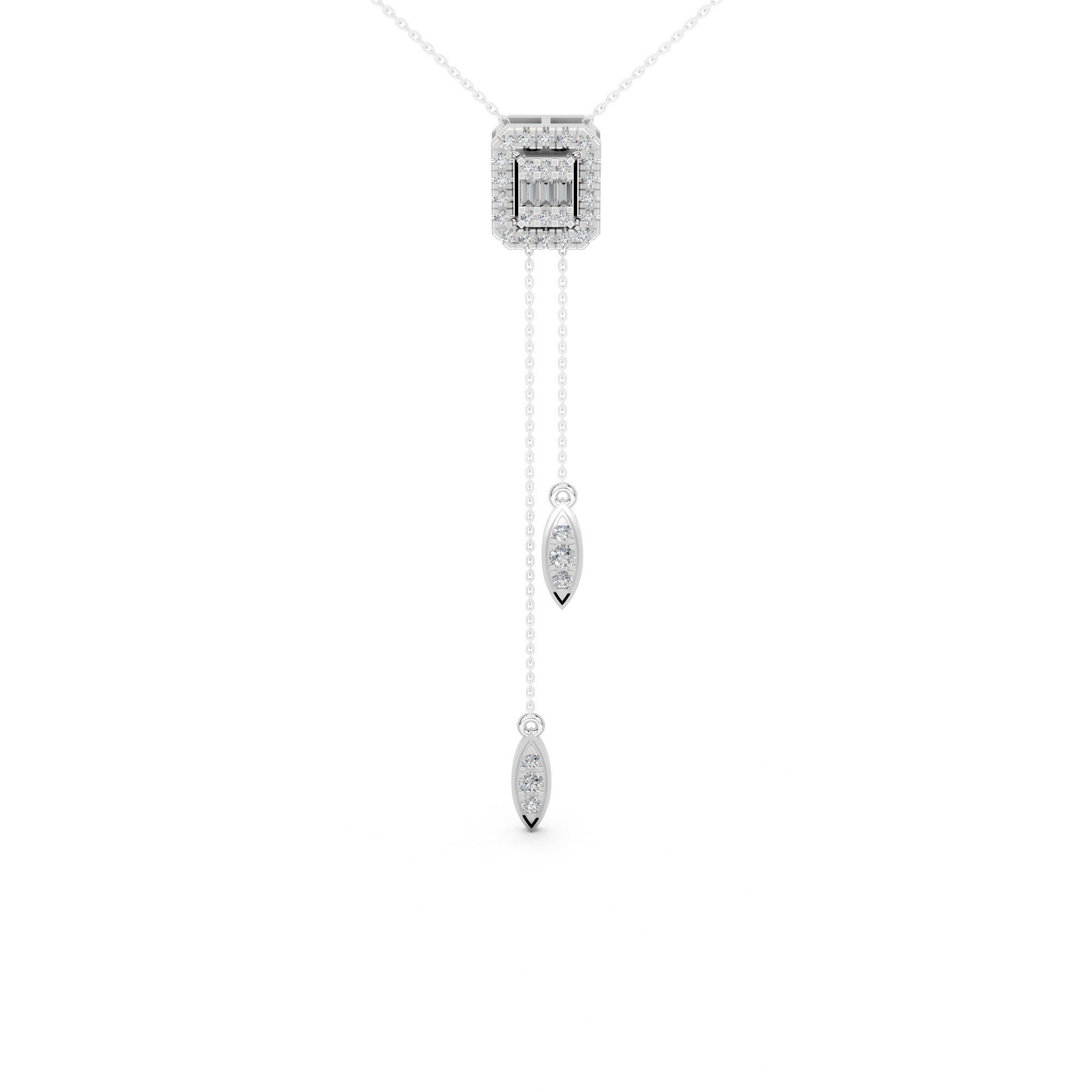 Celestial Strings Diamond Pendant
