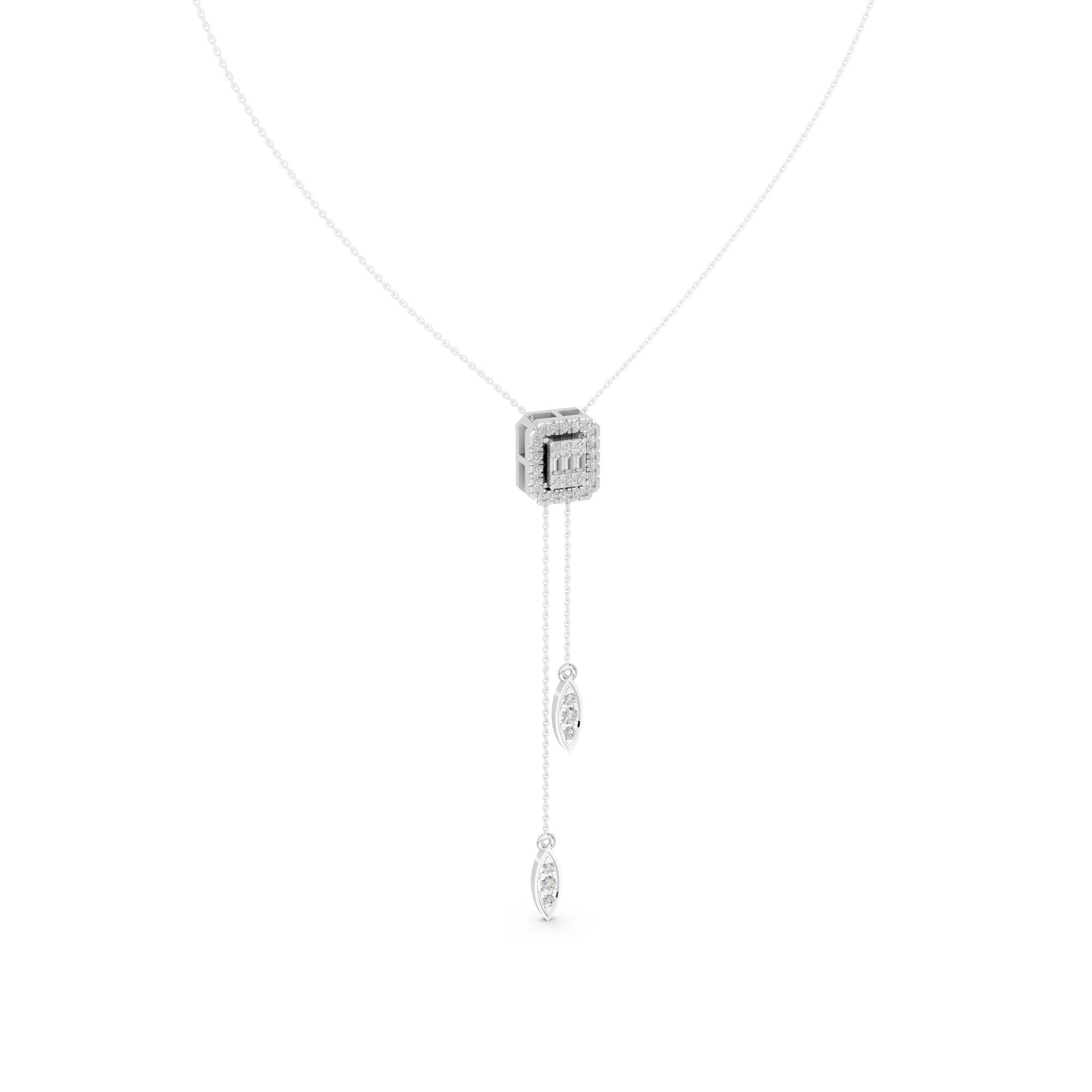 Celestial Strings Diamond Pendant