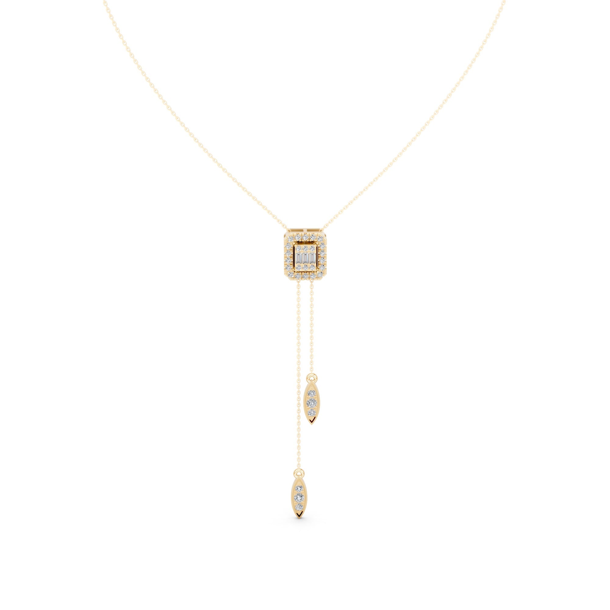 Celestial Strings Diamond Pendant