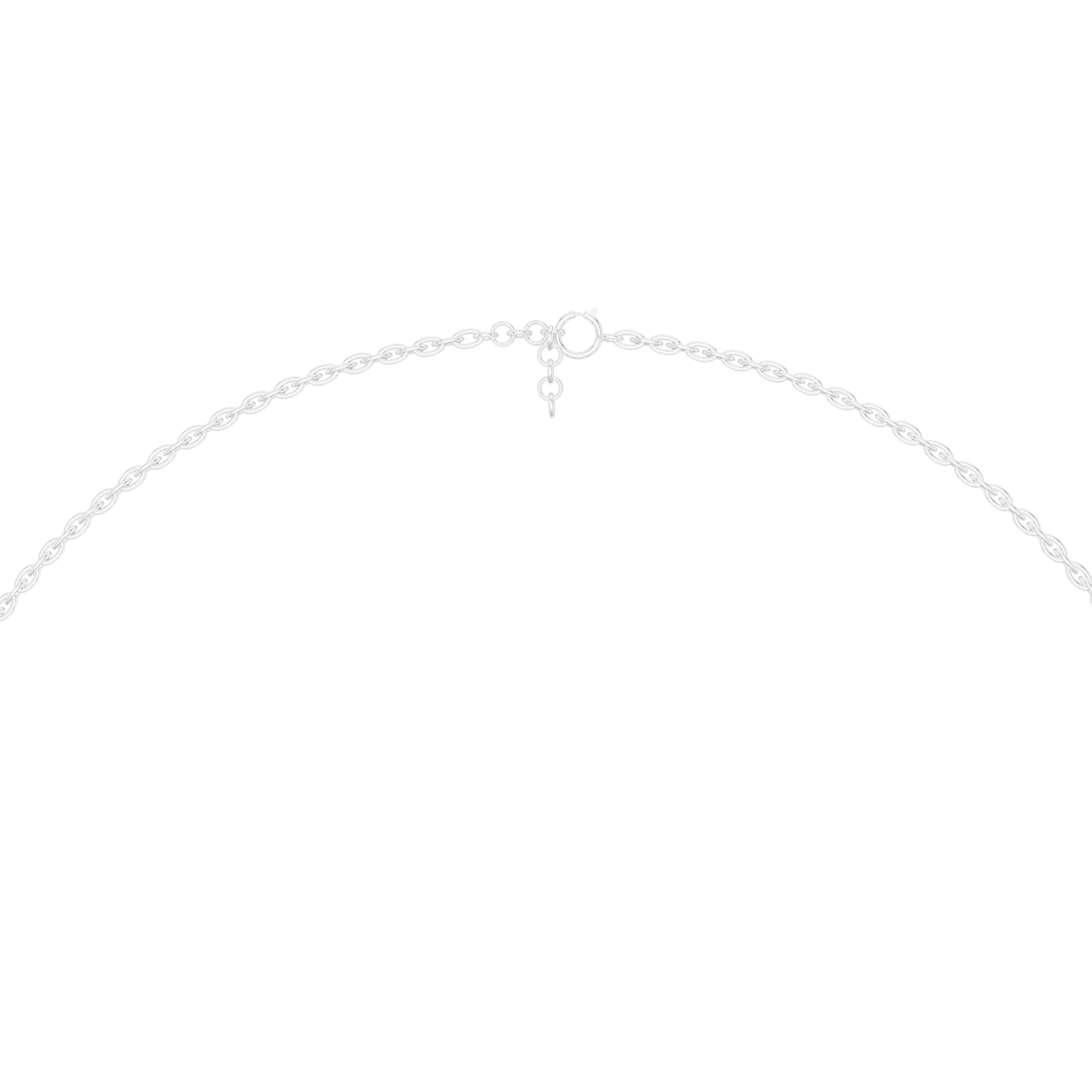 Iris Round Diamond Floral Halo Pendant (Without Chain)