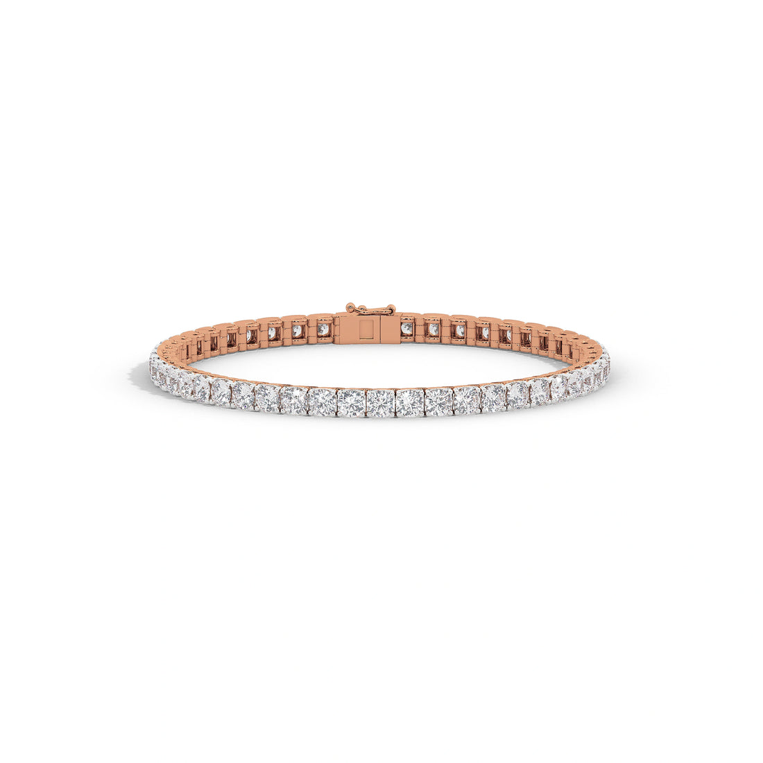 Classic 15 Cent Round Diamond Tennis Bracelet