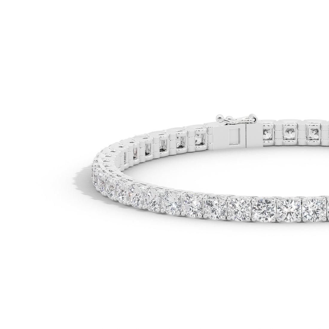 Classic 15 Cent Round Diamond Tennis Bracelet