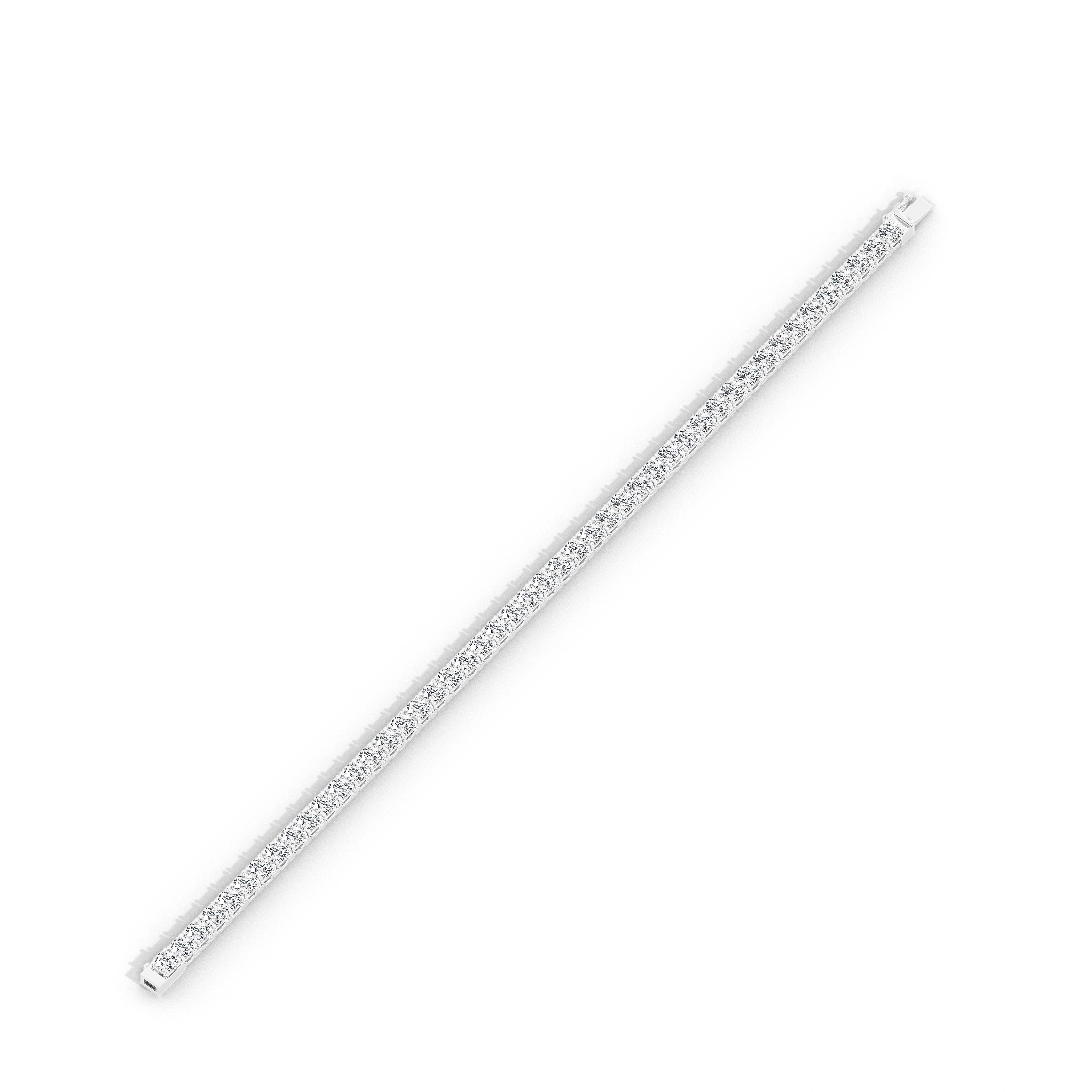 Classic 15 Cent Round Diamond Tennis Bracelet