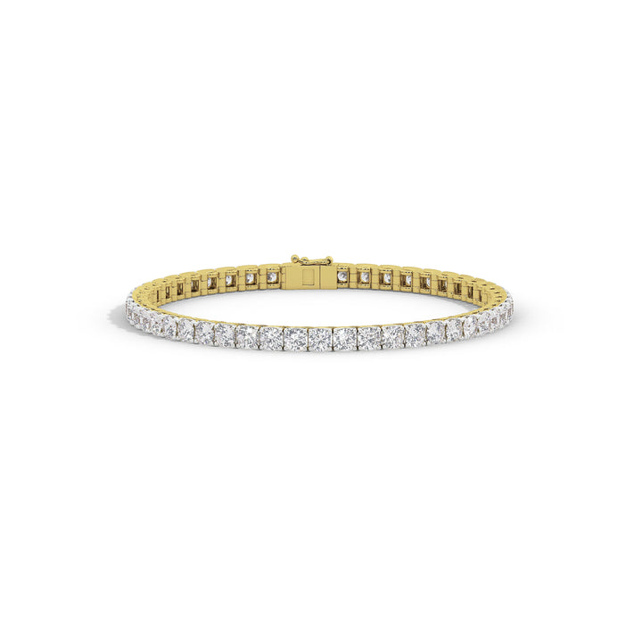 Classic 15 Cent Round Diamond Tennis Bracelet