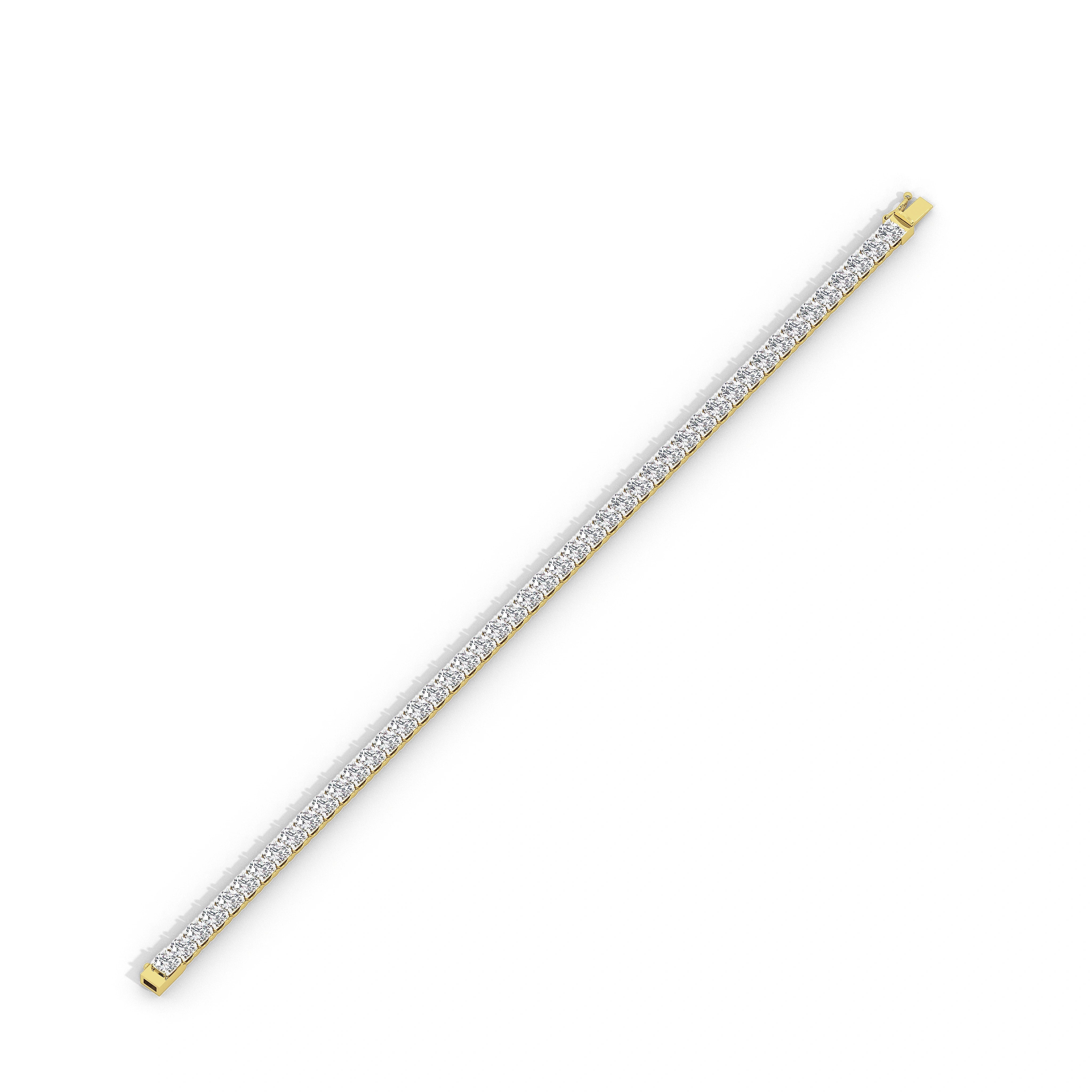 Classic 15 Cent Round Diamond Tennis Bracelet