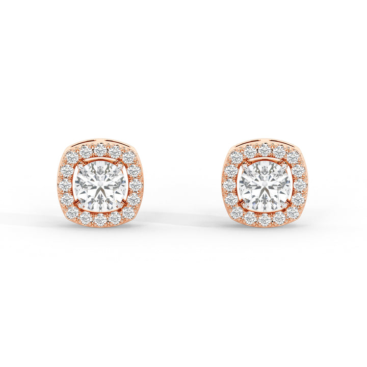 1.3 Carat Ondine Round Cluster Studs