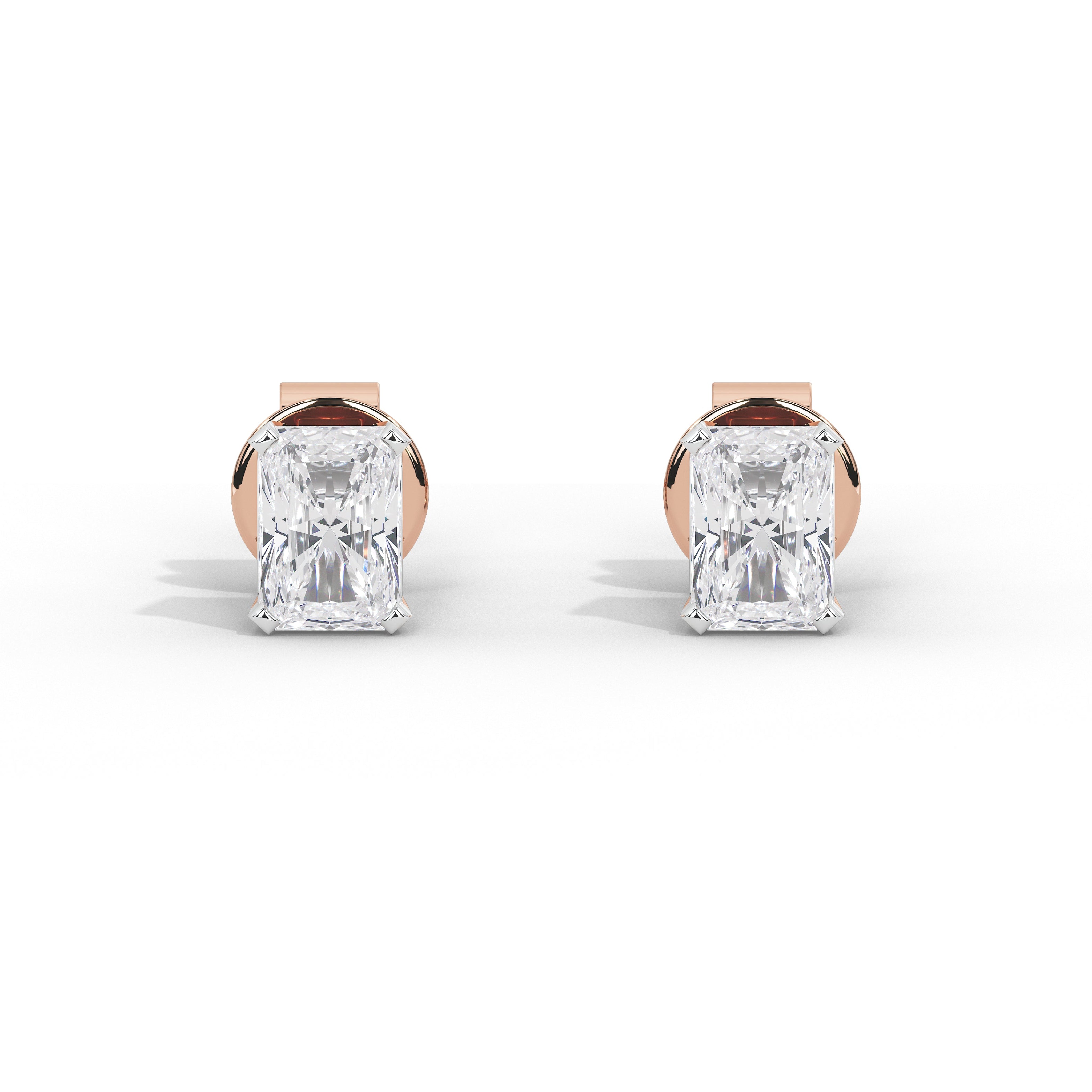 1.75 Carat Celestine Emerald Studs