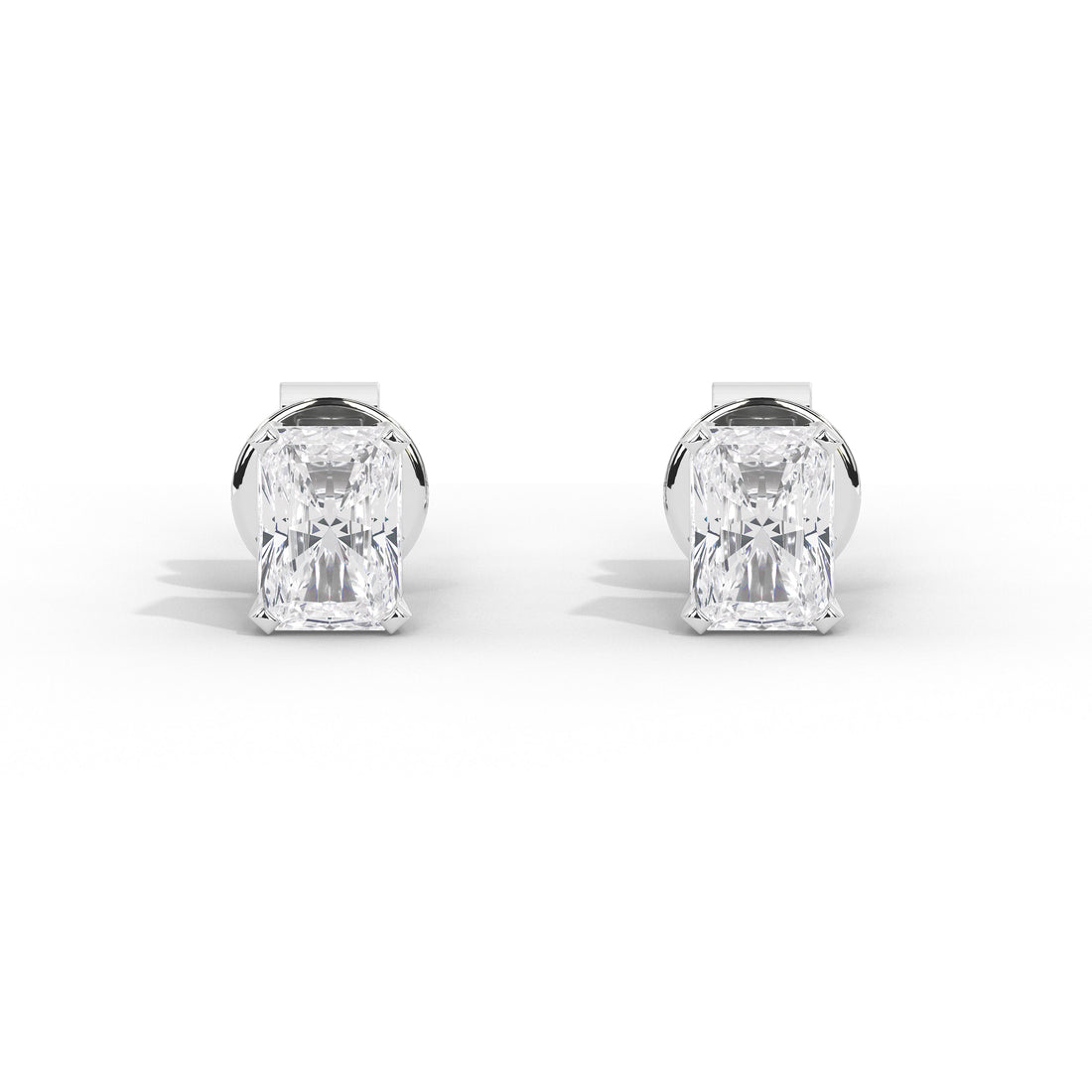 1.75 Carat Celestine Emerald Studs