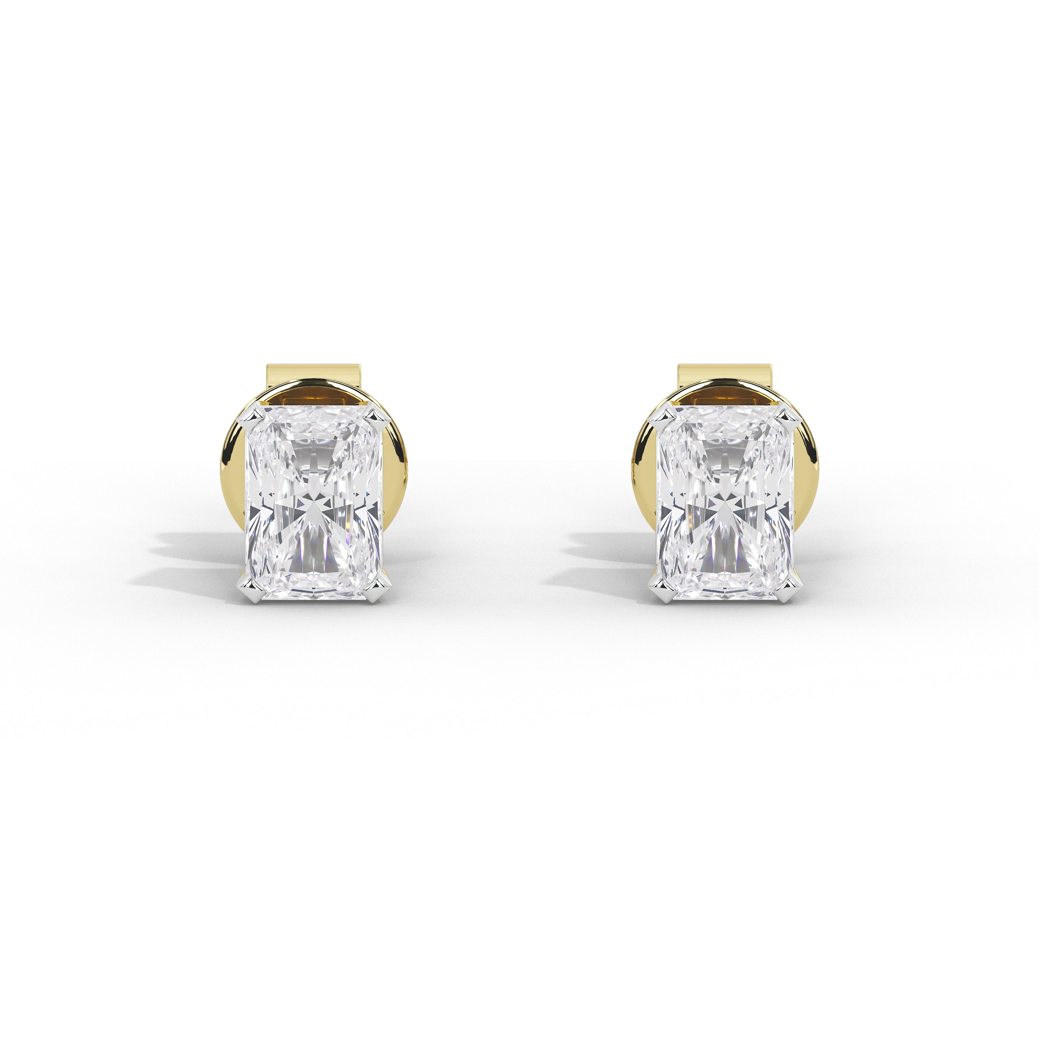 1.75 Carat Celestine Emerald Studs
